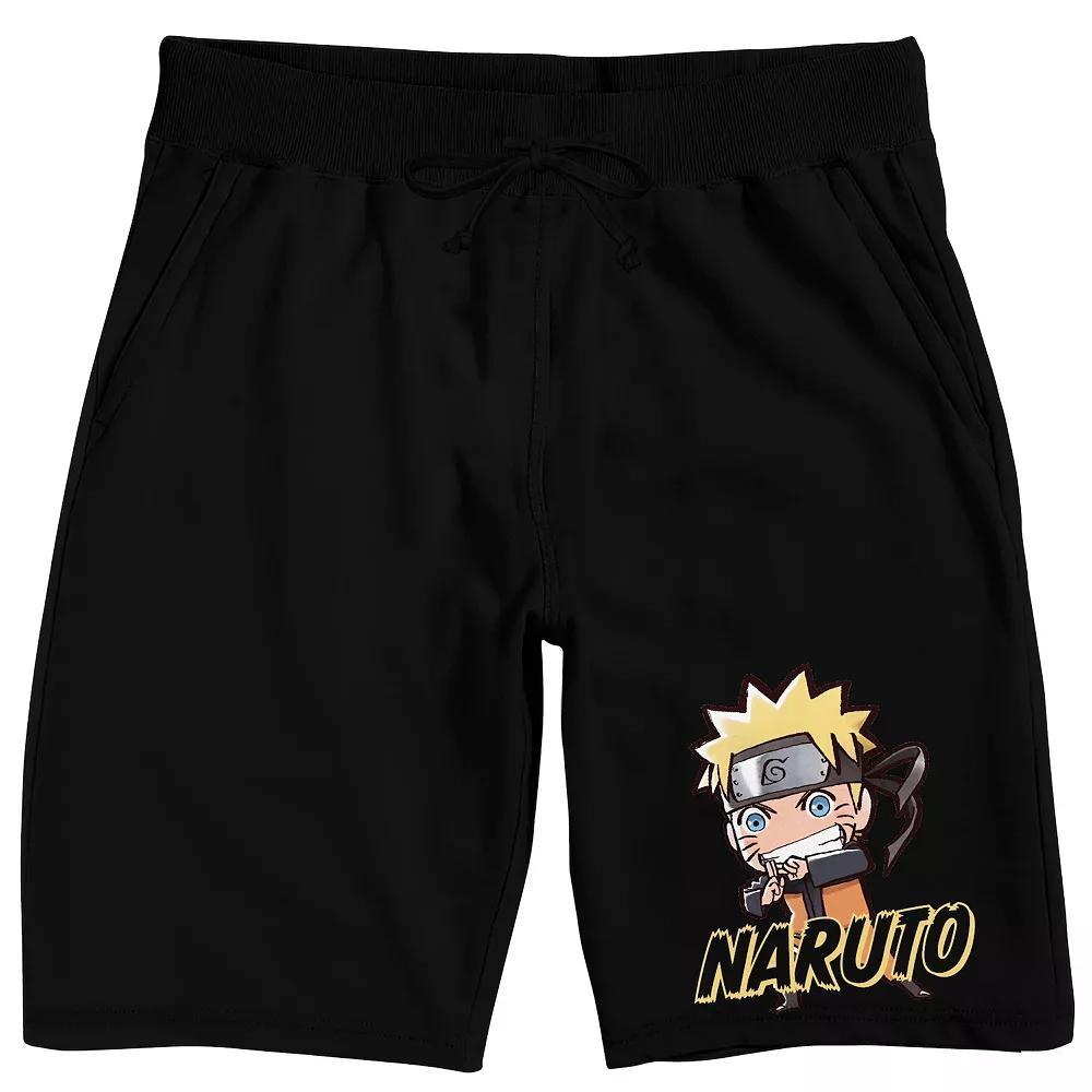 Mens Naruto Shippuden Chibi Pajama Shorts Product Image