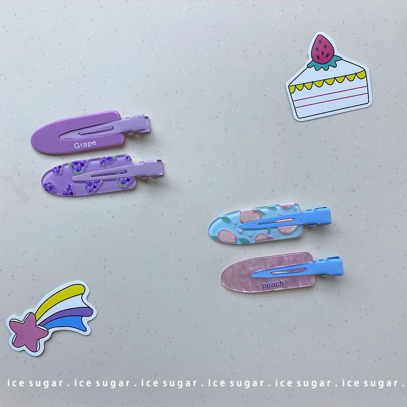 Patterned Hair Clip Set Product Image