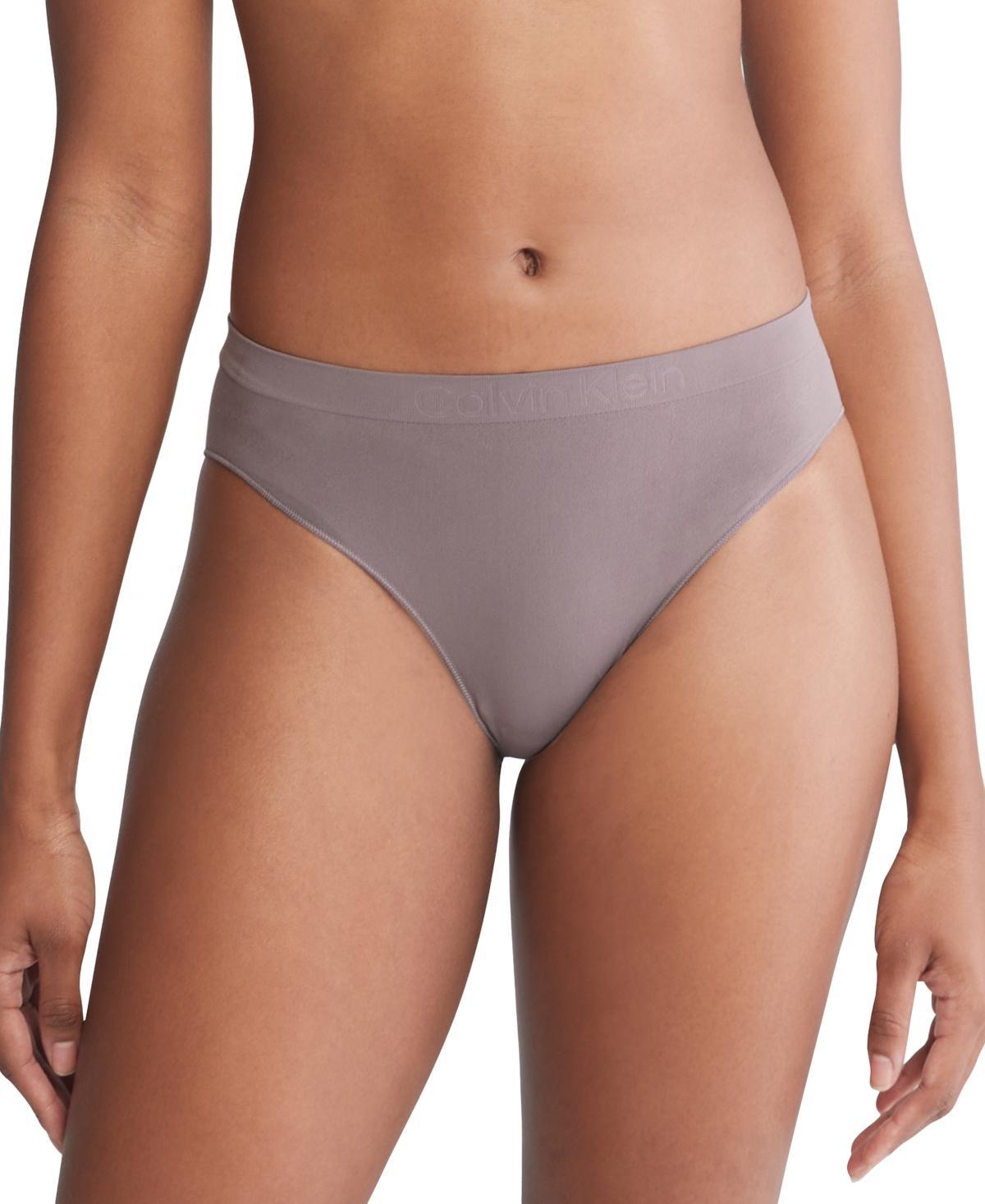 Calvin Klein Women's Bonded Flex 3-Pack Mid Rise Bikini - Black - M Product Image