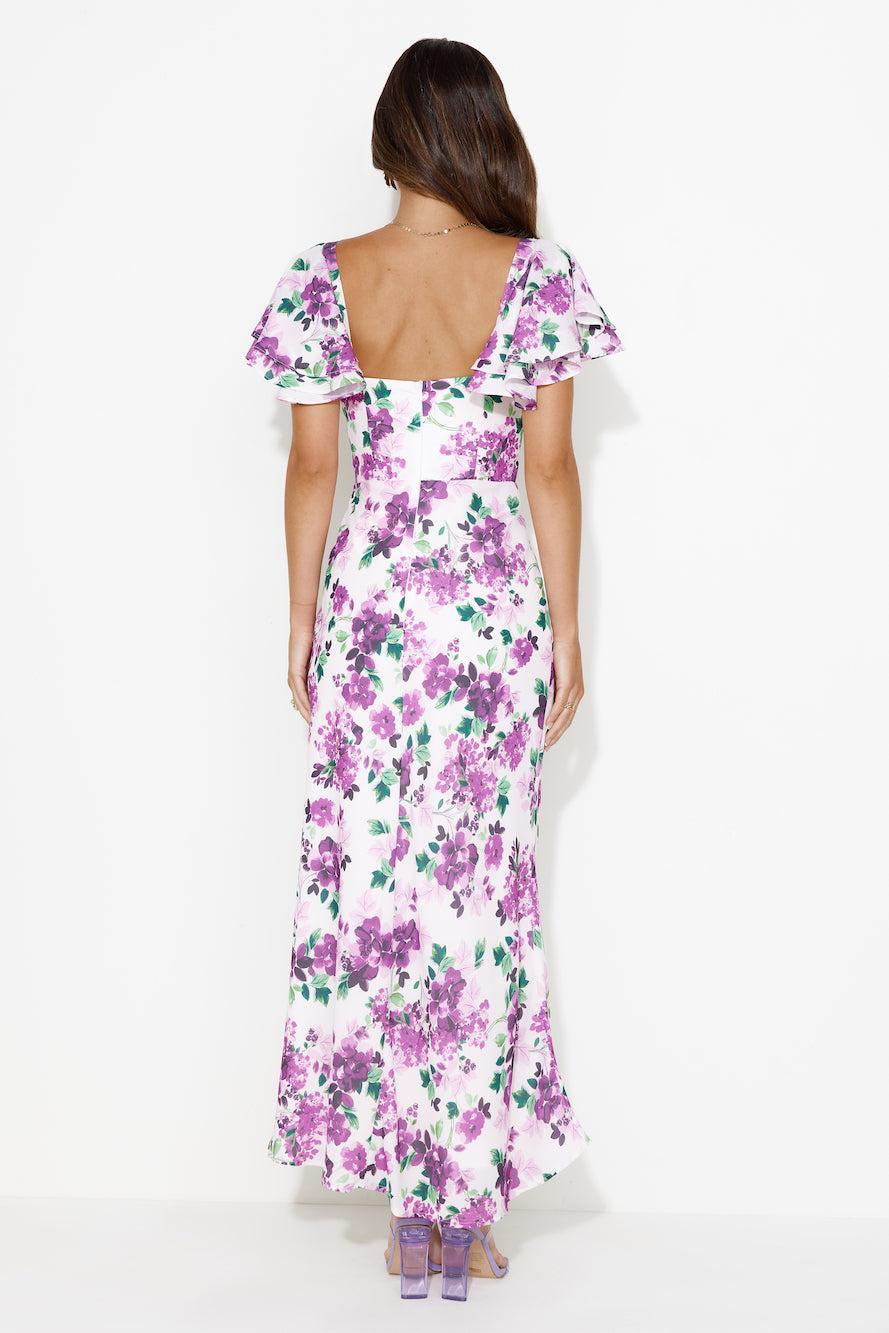 Great Things Maxi Dress Purple Product Image
