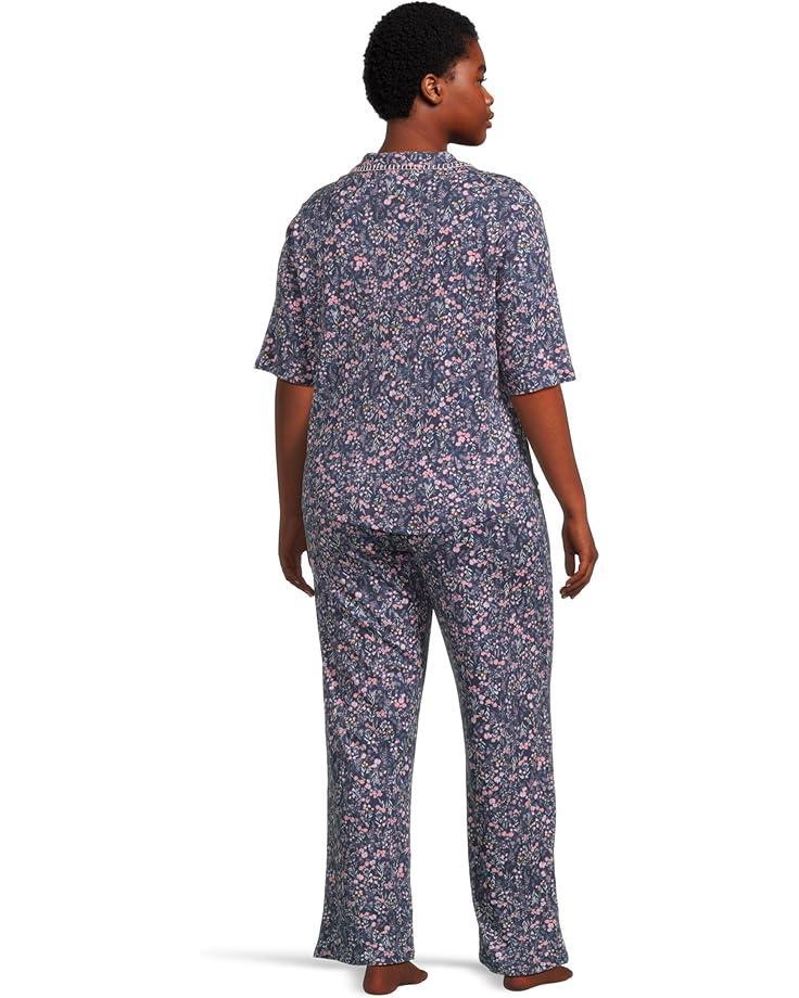 Novelty Print Short Sleeve Bermuda Set Product Image