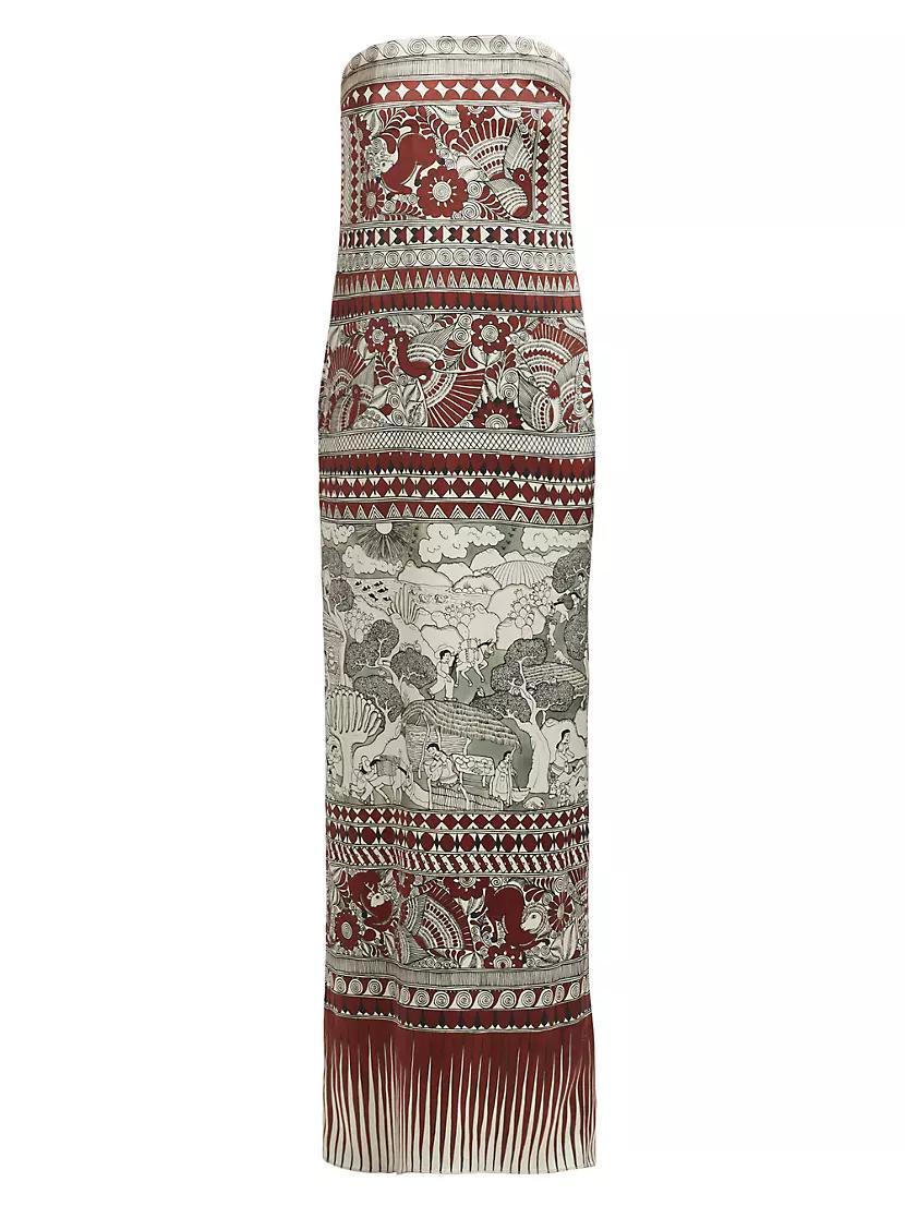 Rodrigo Silk Strapless Dress Product Image