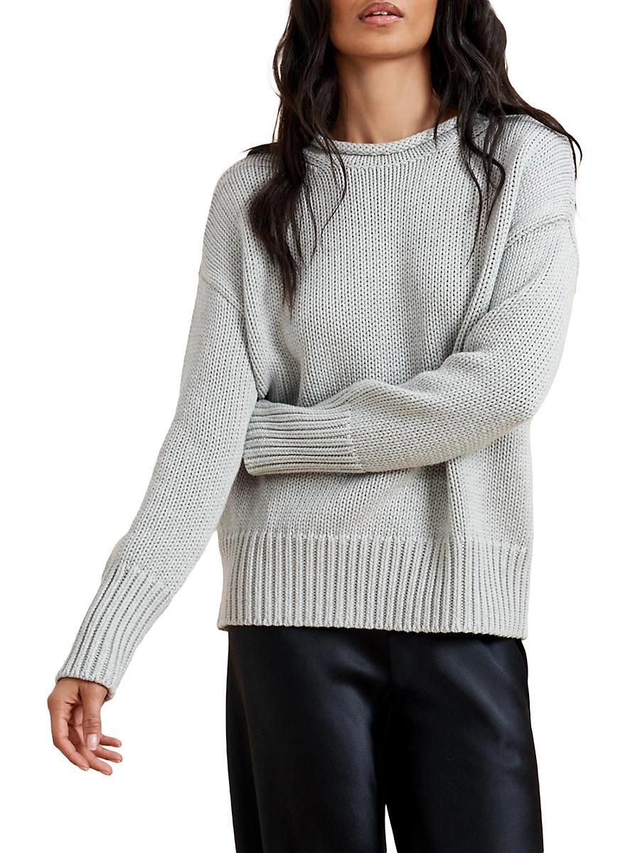Womens Solid Marina Sweater Product Image