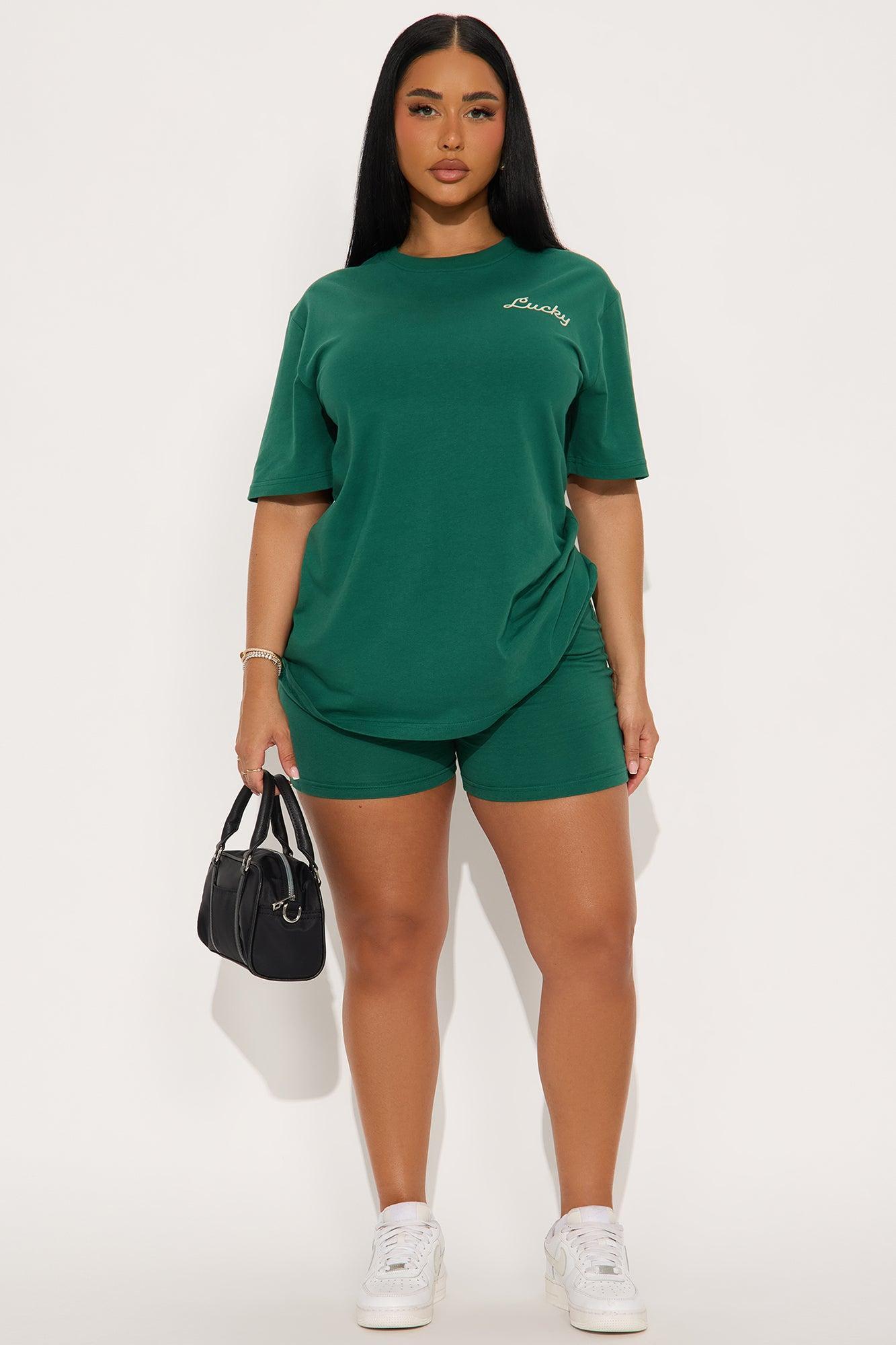Feeling Lucky Short Set - Hunter Product Image