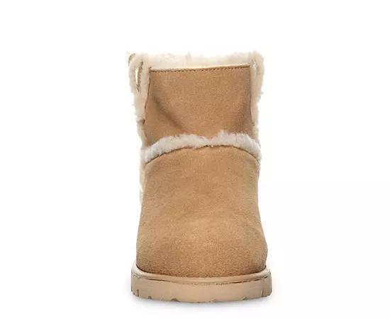 Bearpaw Willow Womens Suede Boots Iced Brown Product Image