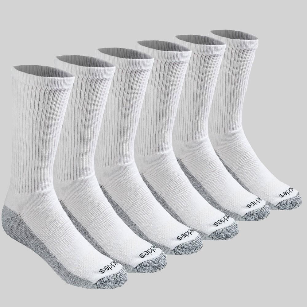 Dickies Men's Big & Tall Dri-Tech Moisture Control Casual Socks 6pk 12-14 Product Image