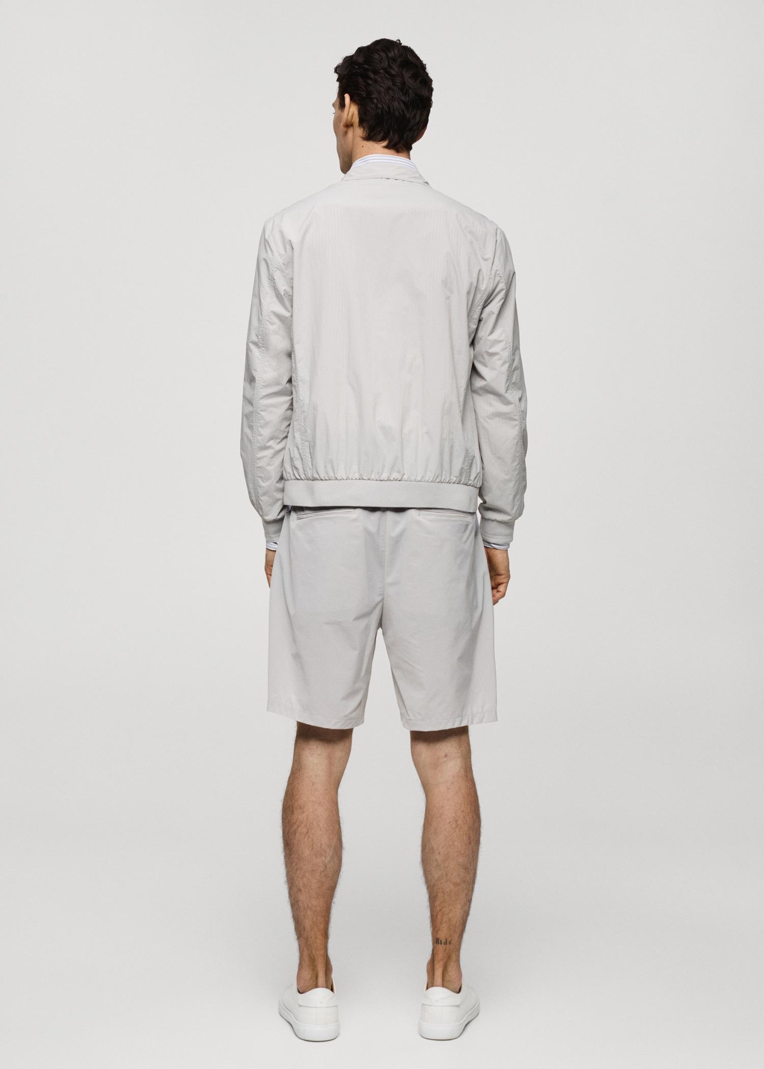 Chaqueta bomber repelente al agua - Men | MANGO USA Product Image