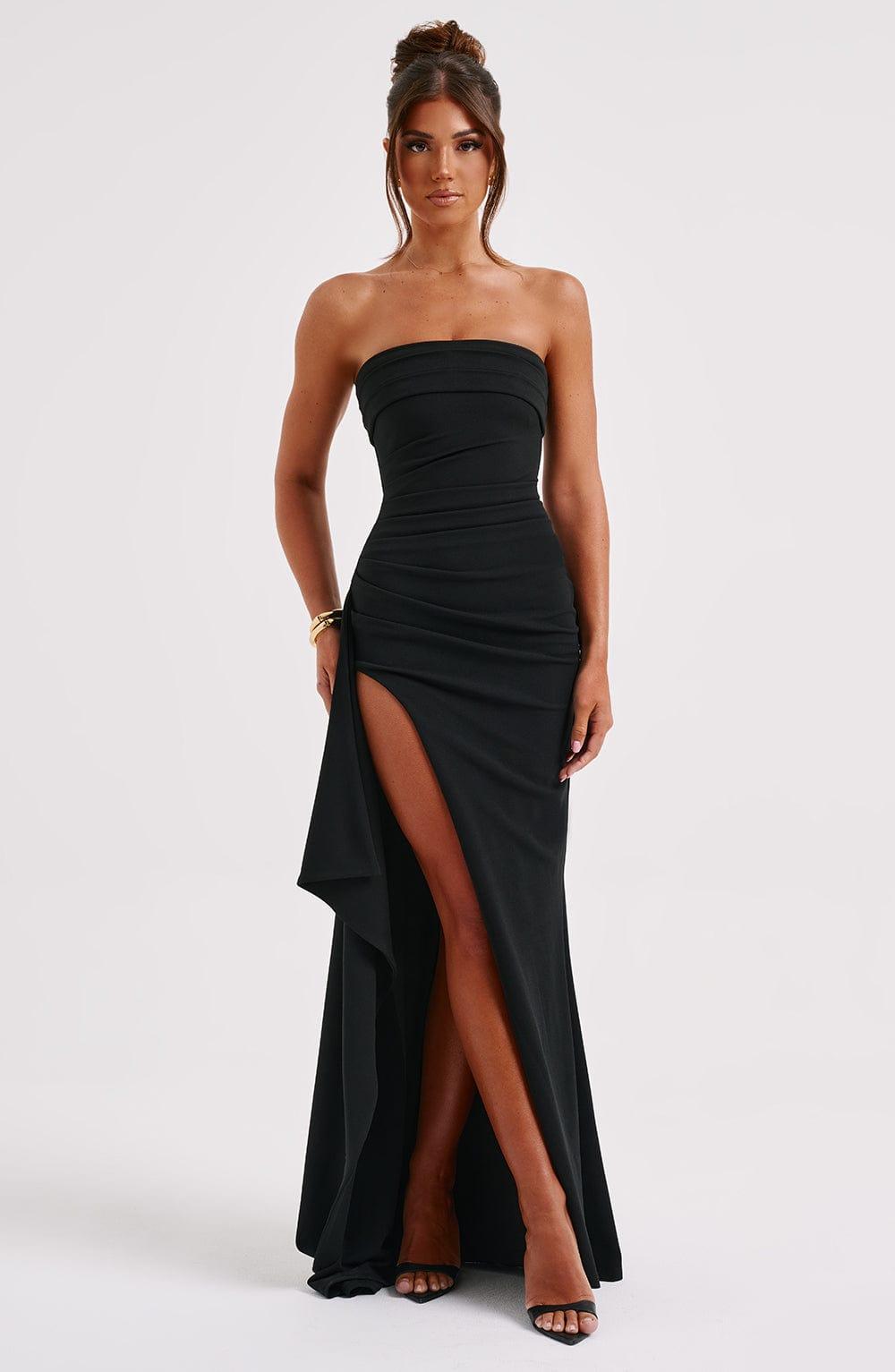 Zafira Maxi Dress - Black Product Image
