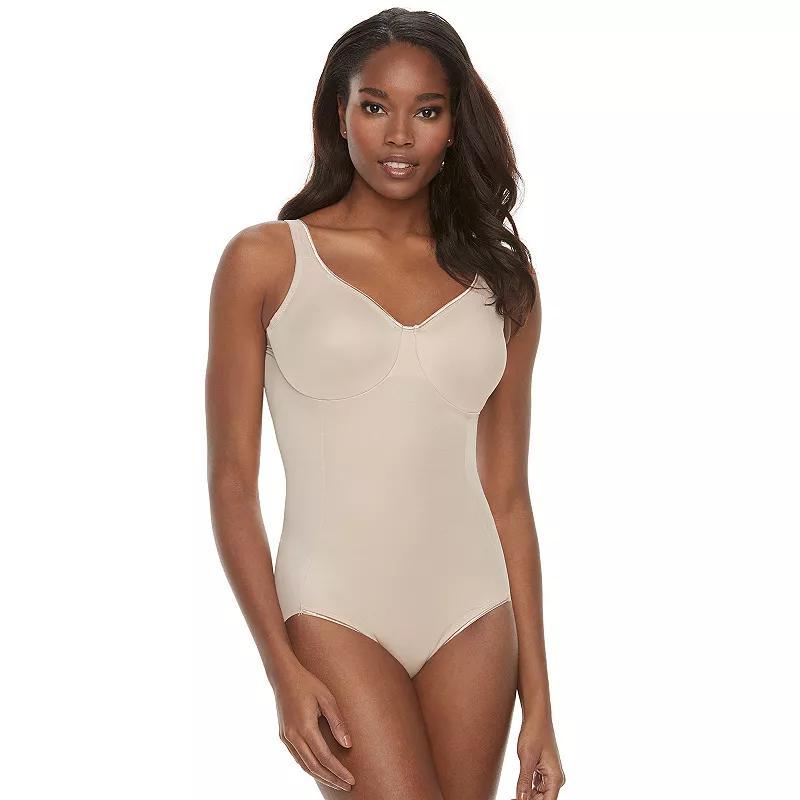 Naomi & Nicole® Firm Control Shapewear Unbelievable Comfort Bodybriefer 772, Women's, Size: 38 C, Warm Beige Product Image