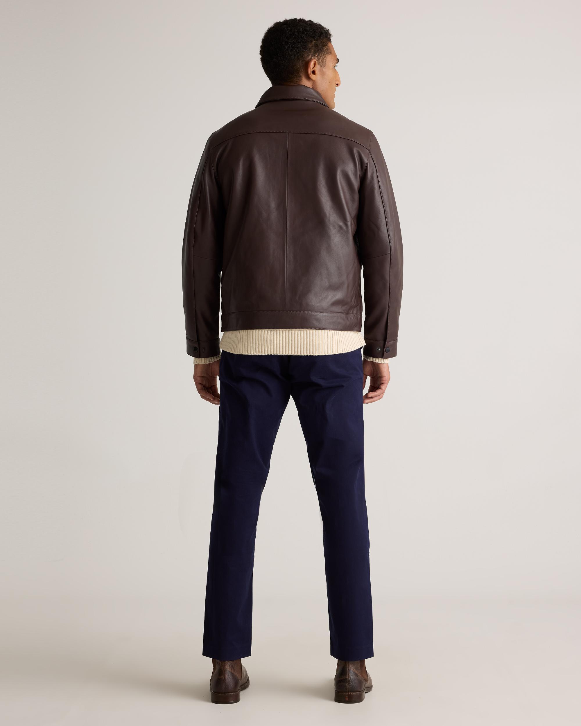 Quince | Men's Harrington Jacket Leather Product Image