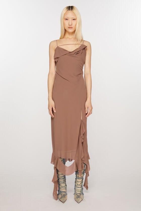 Ruffle strap dress Product Image
