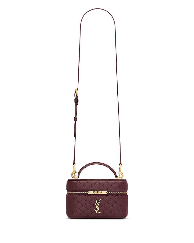Womens Gaby Mini Vanity Bag in Lambskin Product Image