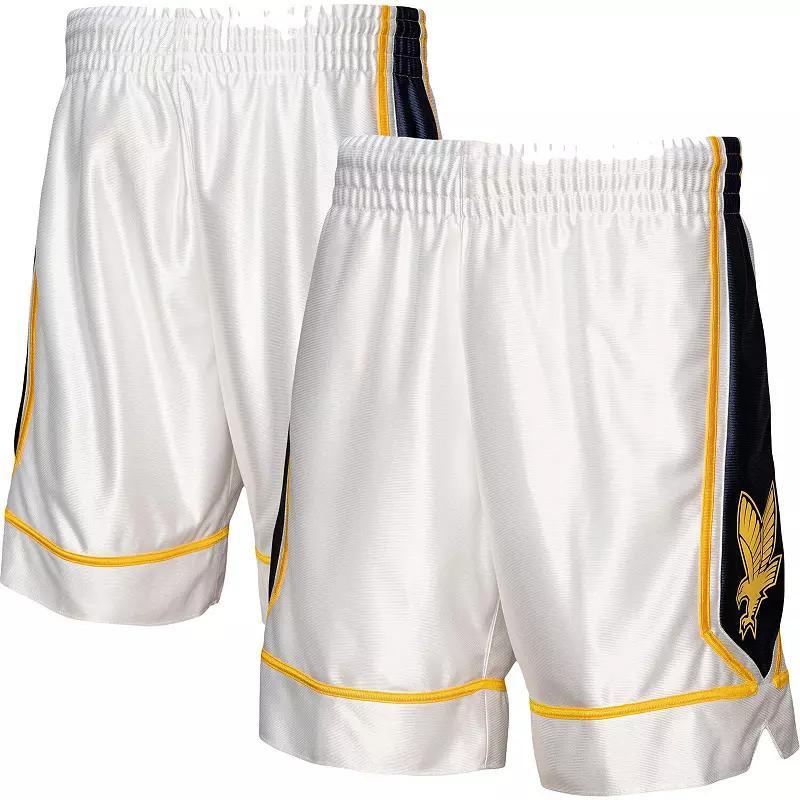 Mens Mitchell & Ness White Marquette Golden Eagles Authentic Shorts Product Image