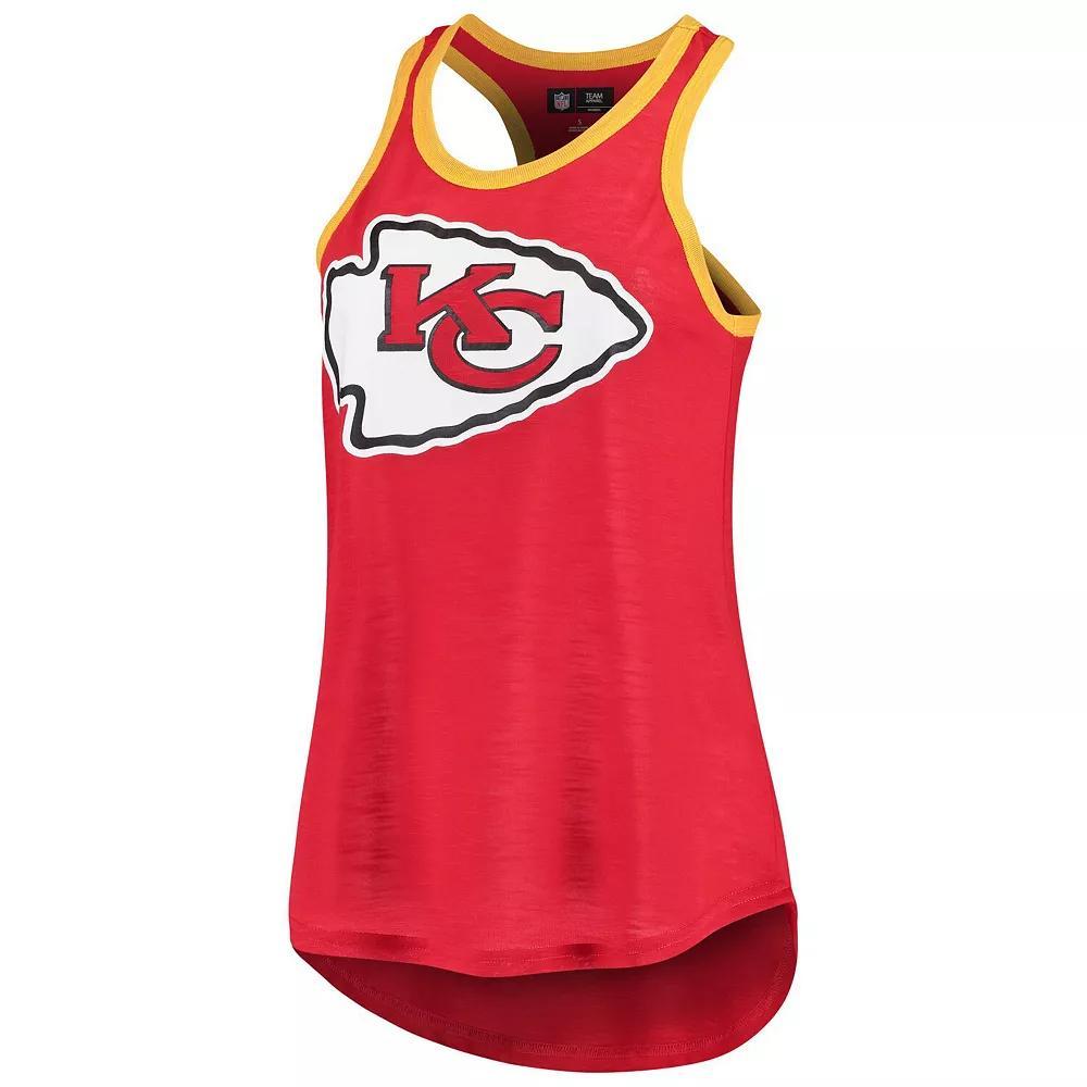 Women's G-III 4Her by Carl Banks Red Kansas City Chiefs Tater Tank Top, Size: Small Product Image