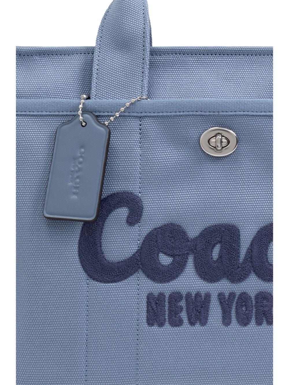 logo embroidered tote bag Product Image