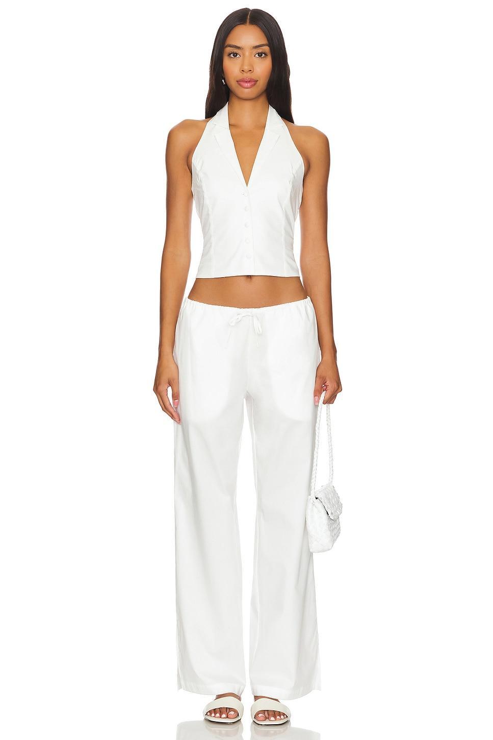 Daisy Poplin Pant Frankies Bikinis Product Image