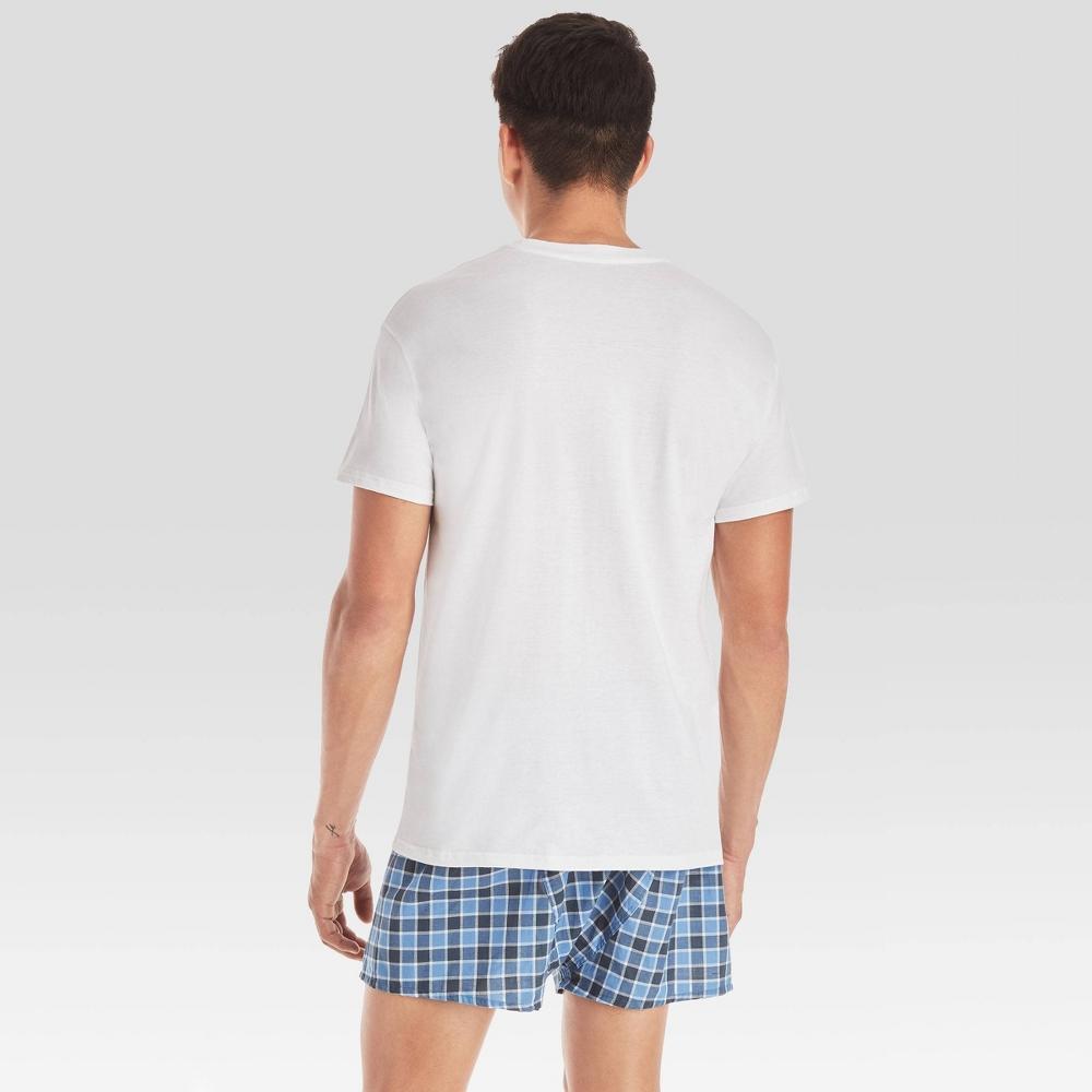Hanes Mens V Neck Undershirt 10pk S: Tagless, Moisture Wicking, Breathable Cotton Product Image