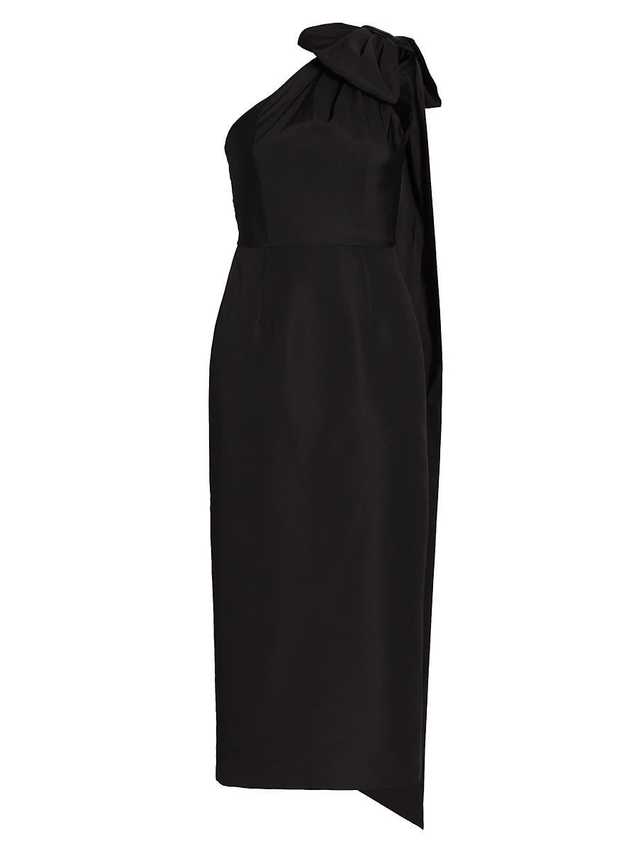 Womens Anne Silk Faille Dress Product Image