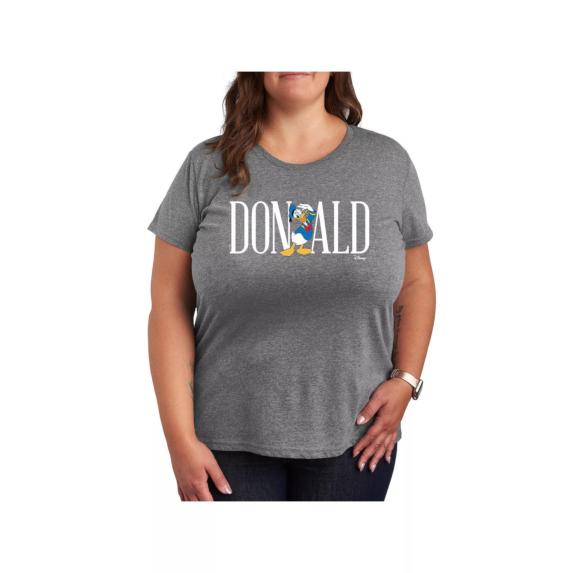 Plus Poppy Seed Packet Graphic Tee, Womens Grey Gray Product Image