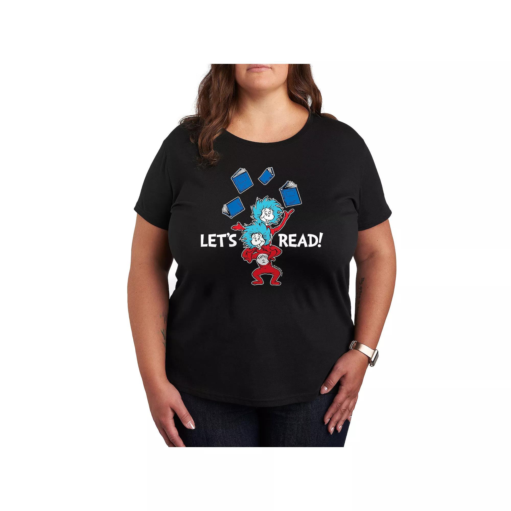 Plus Shenanigans Enthusiast Graphic Tee, Womens Product Image
