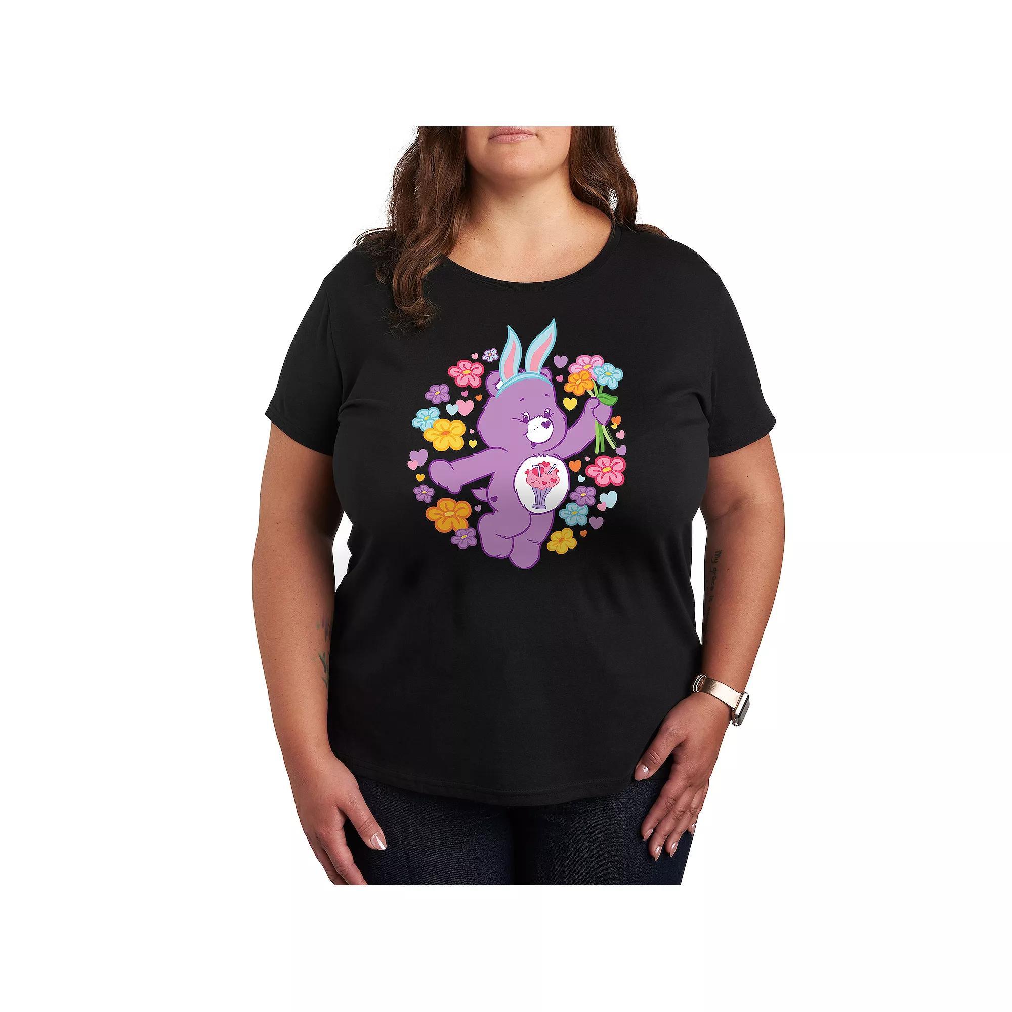 Plus Dr. Seuss The Grinch Merry Grinchmas Graphic Tee, Womens Grey Blue Product Image