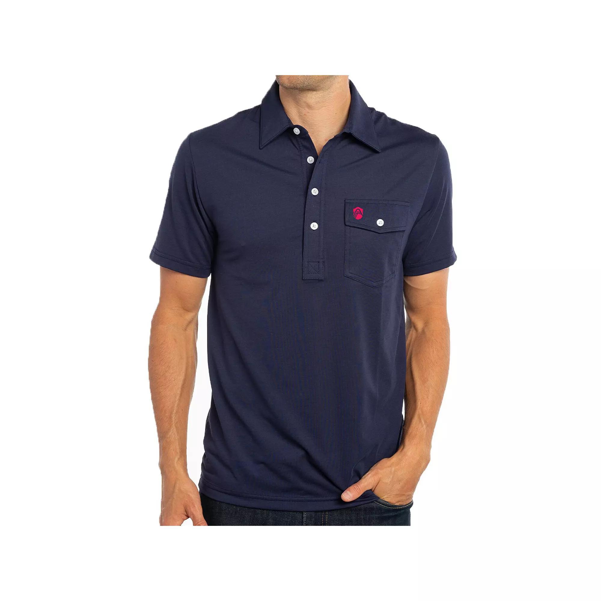 Men's Navy St. Louis City SC Player Polo, Size: 2XL, Slc Blue Product Image