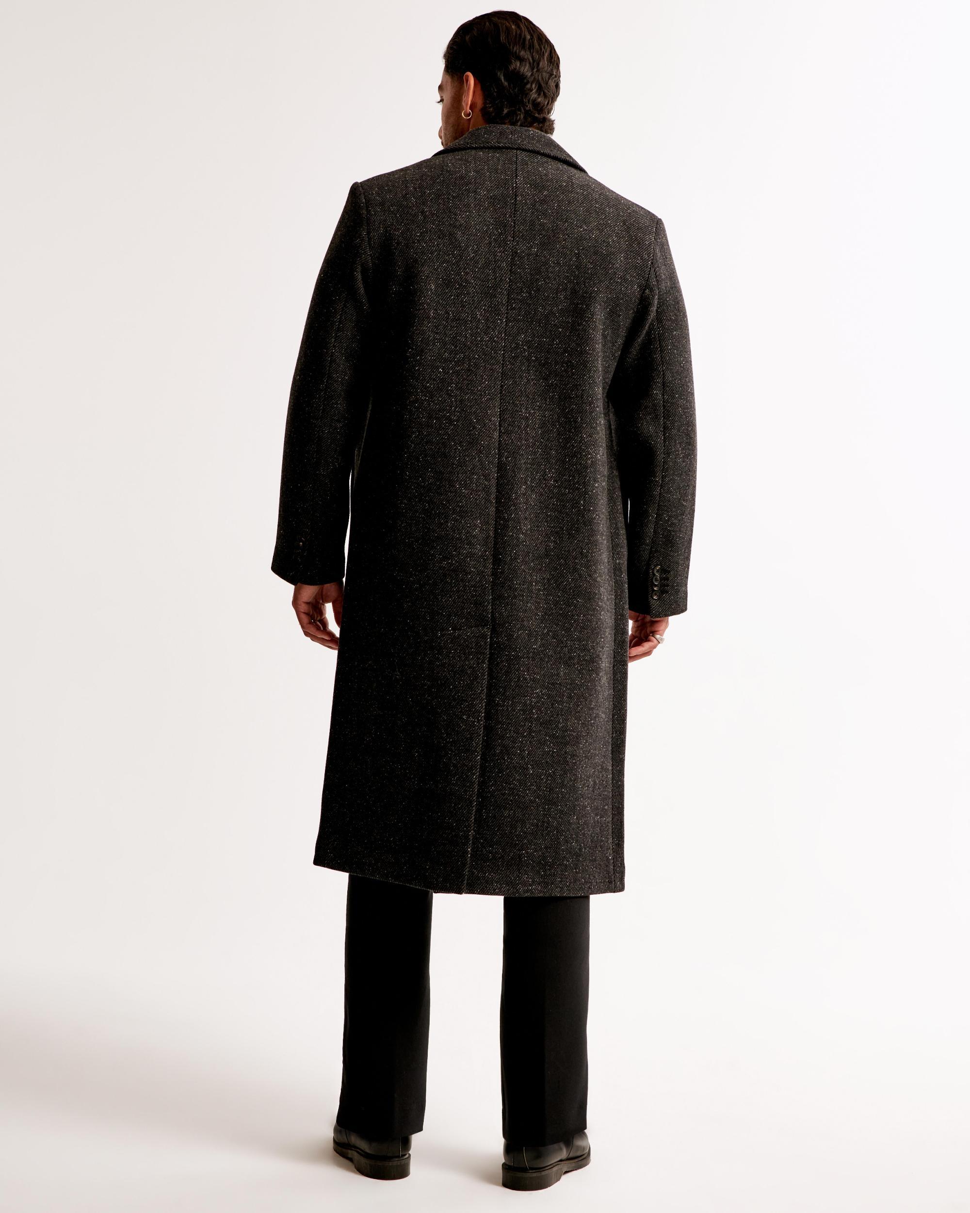 Double-Breasted Long Coat Product Image