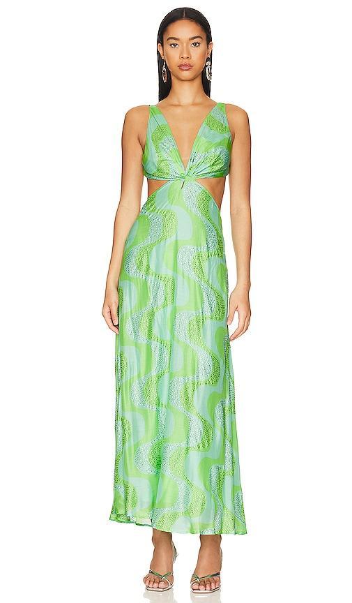 Shana Crystal Beaded Dress Sundress Product Image