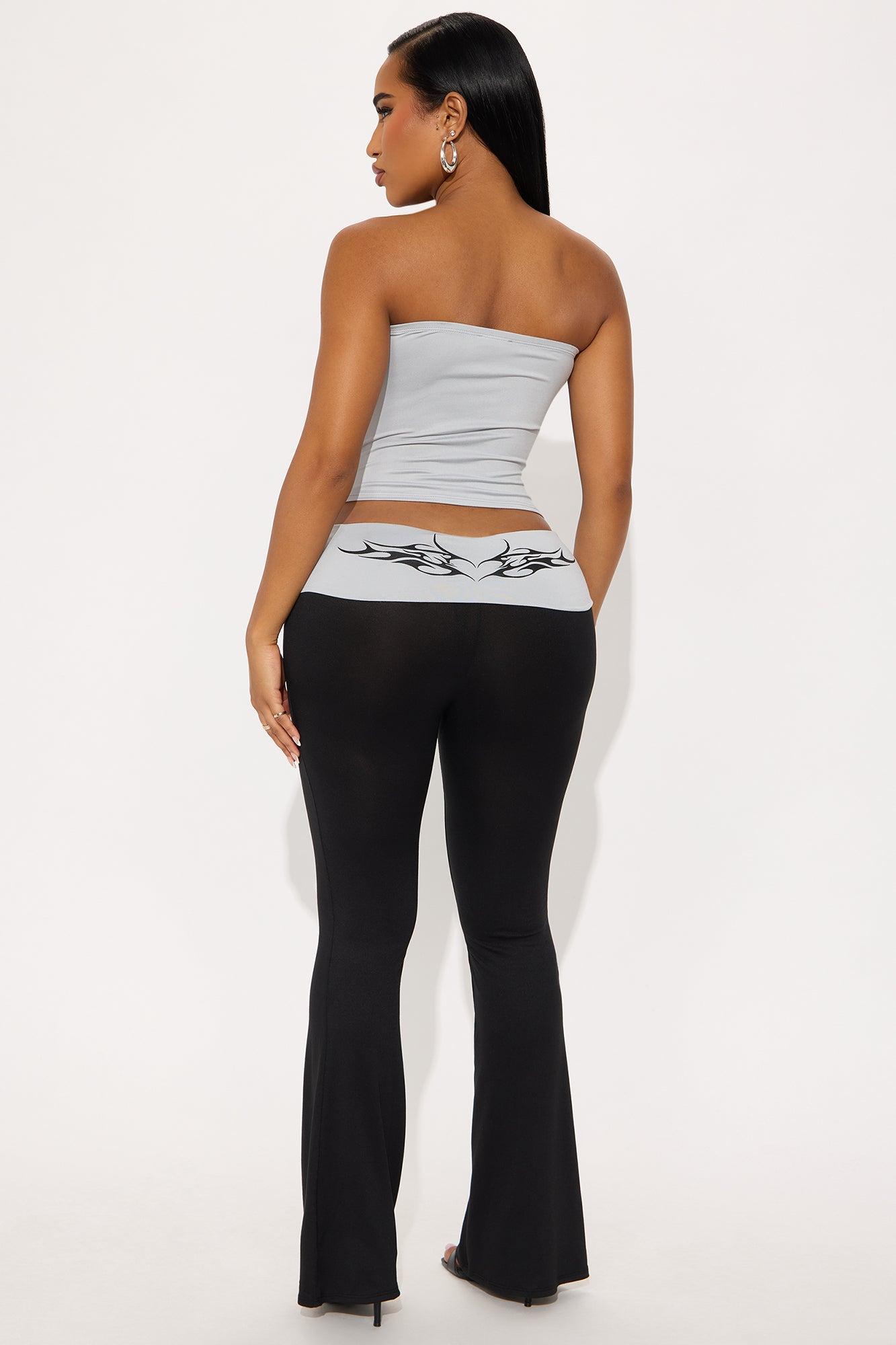 Rebel Love Strapless Pant Set - Grey/combo Product Image