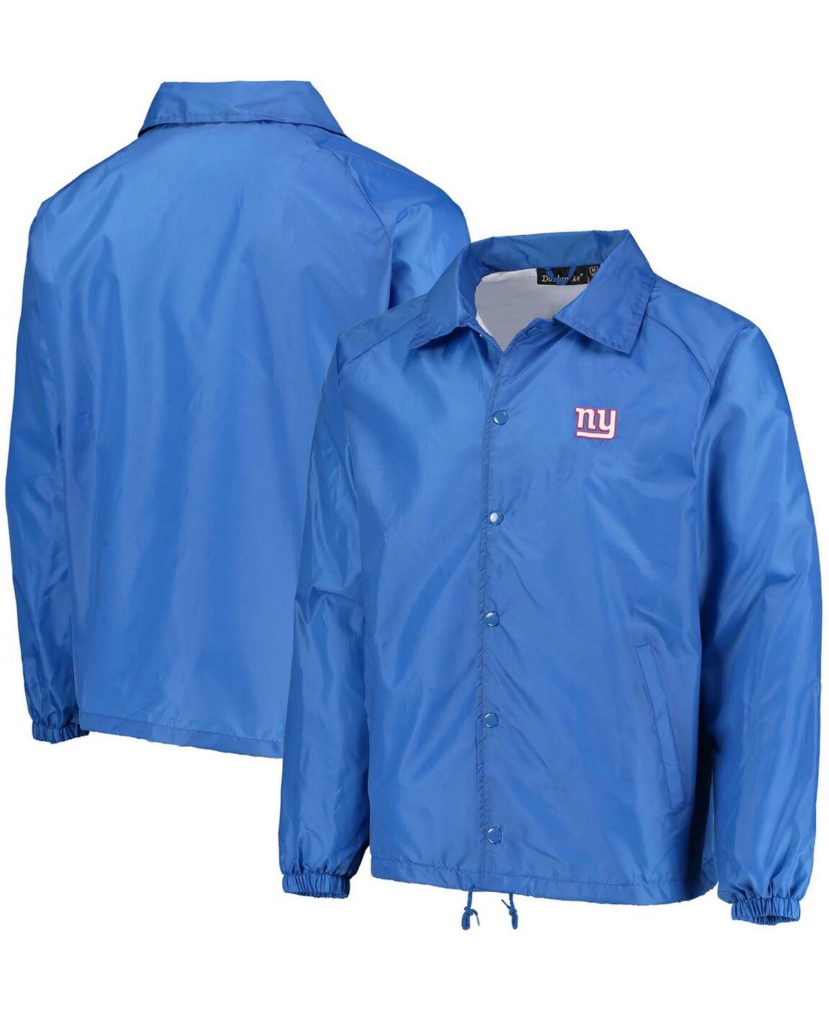 Men's Royal Buffalo Bills Coaches Classic Raglan Full-Snap Windbreaker Jacket, Size: Large, Blue Product Image