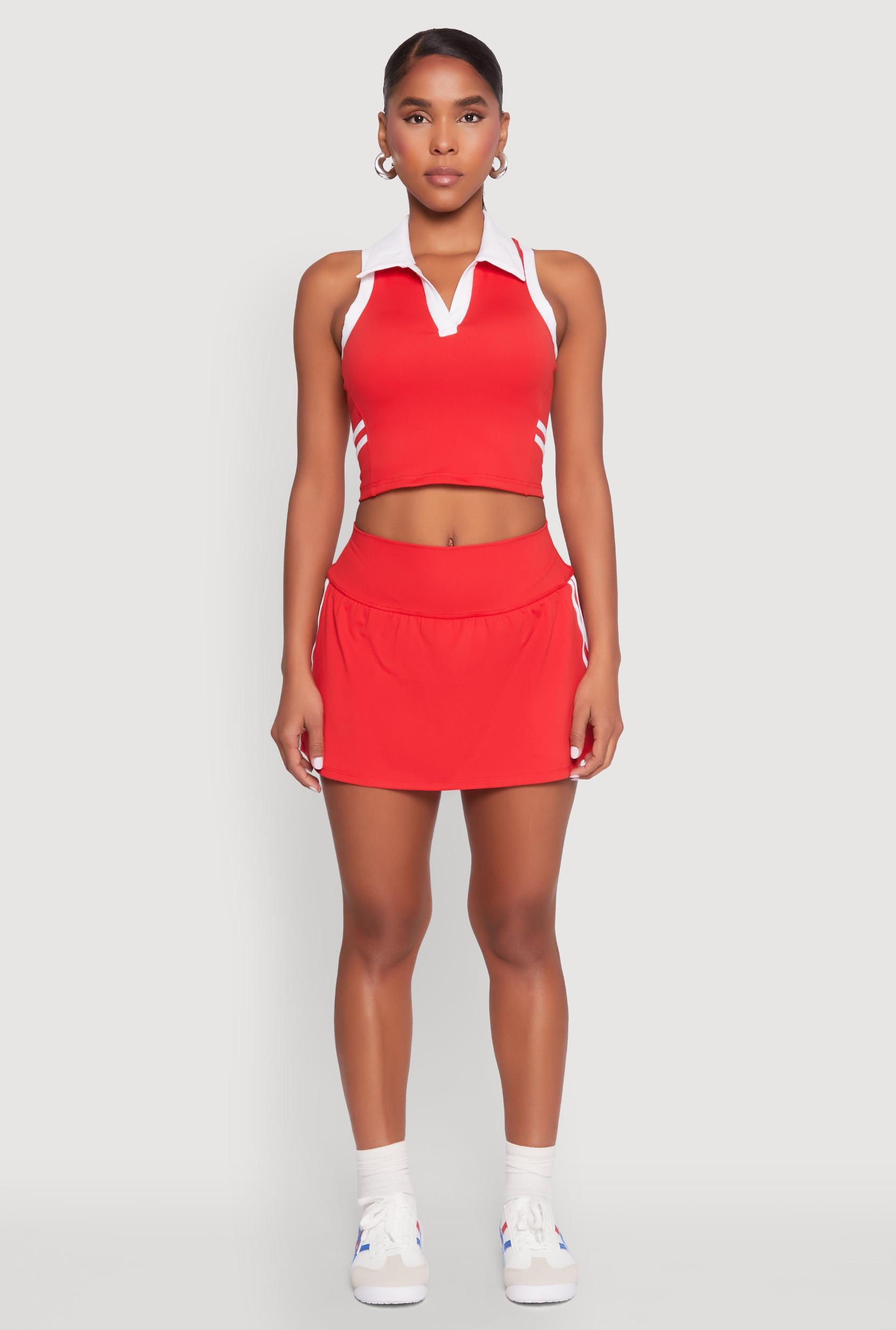 Womens Varsity Stripe Detail Skort Product Image