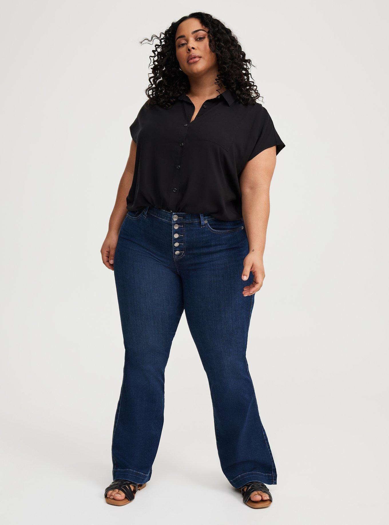 Bombshell High-Rise Flare Jean Product Image