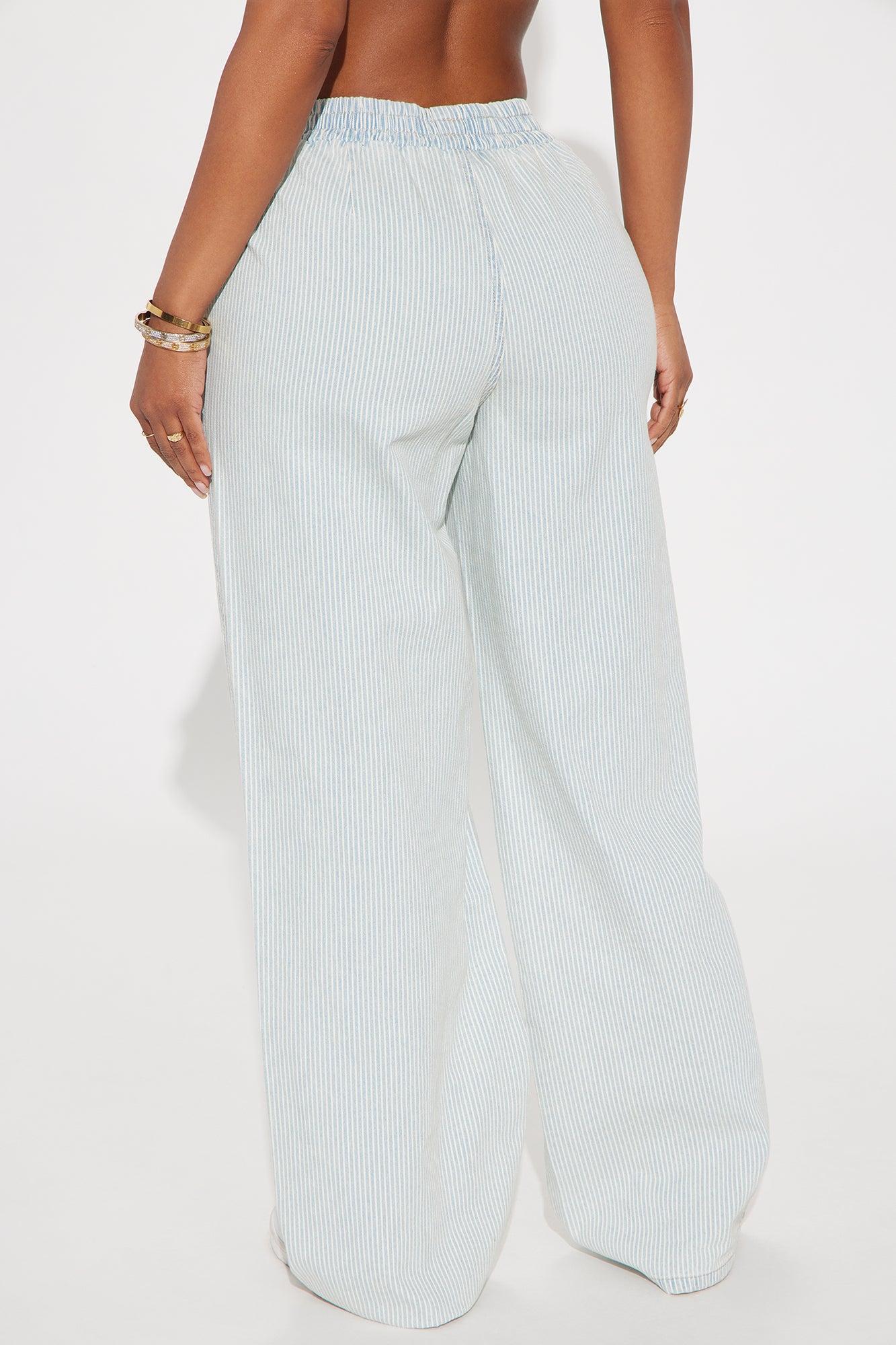 On My Way Out Baggy Relaxed Jeans - Light Wash Product Image