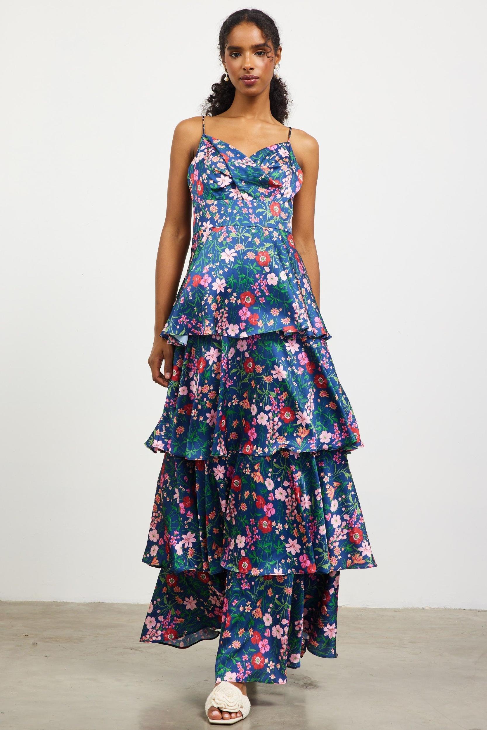 Natalia Floral Tiered Dress Product Image