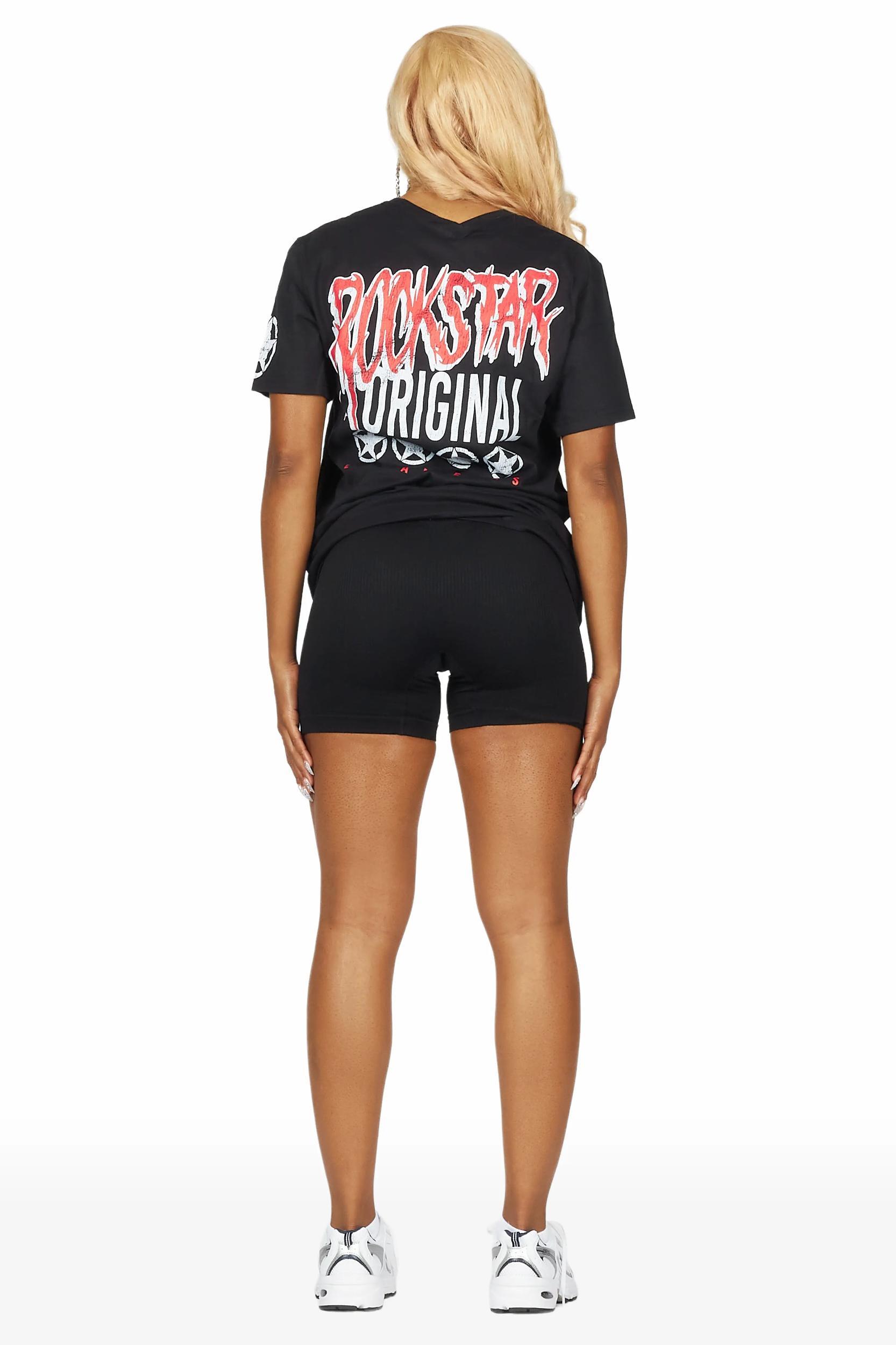 Wizzurd Black Graphic T-Shirt Male Product Image