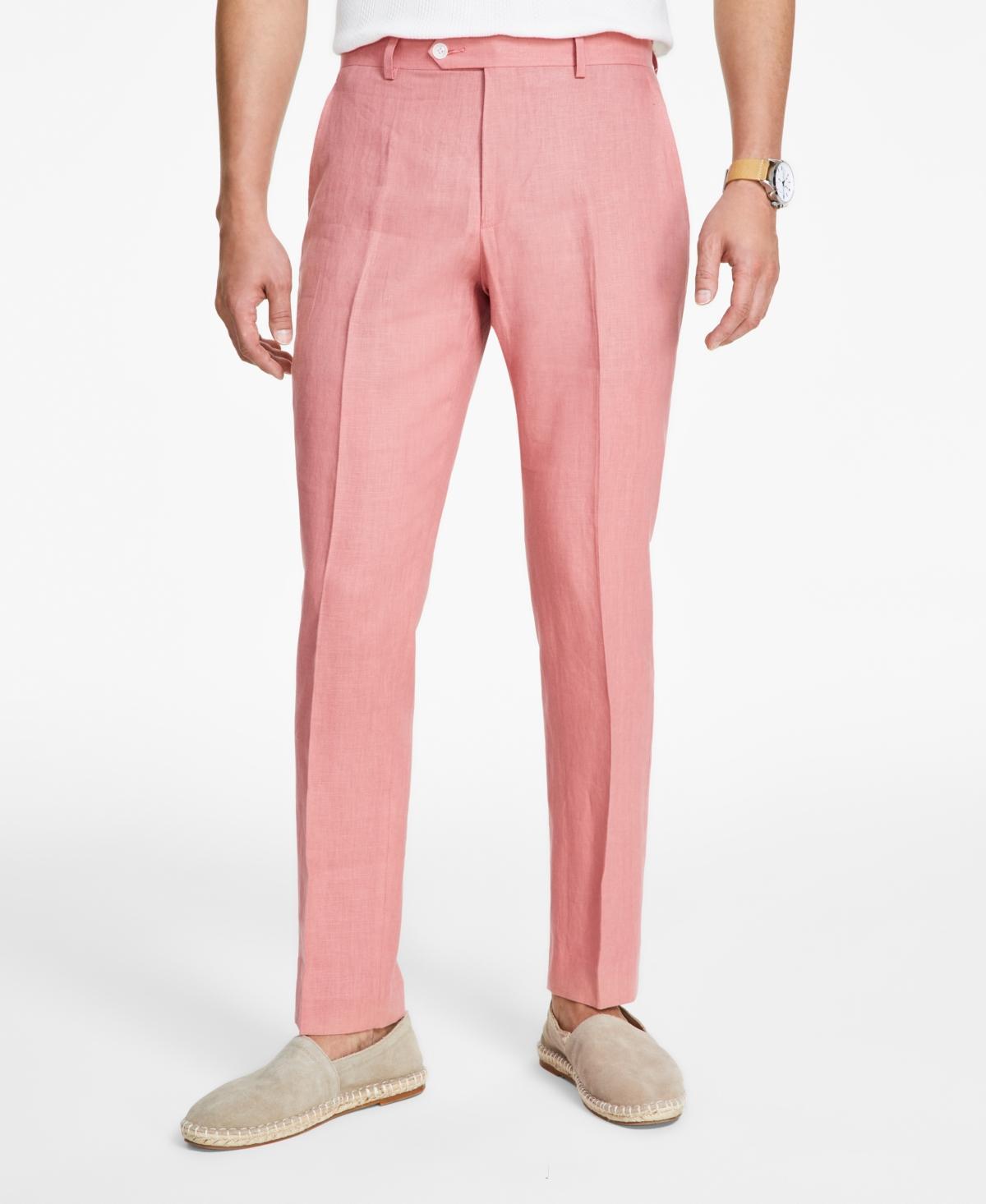 Tommy Hilfiger Mens Modern-Fit Linen Pants Product Image