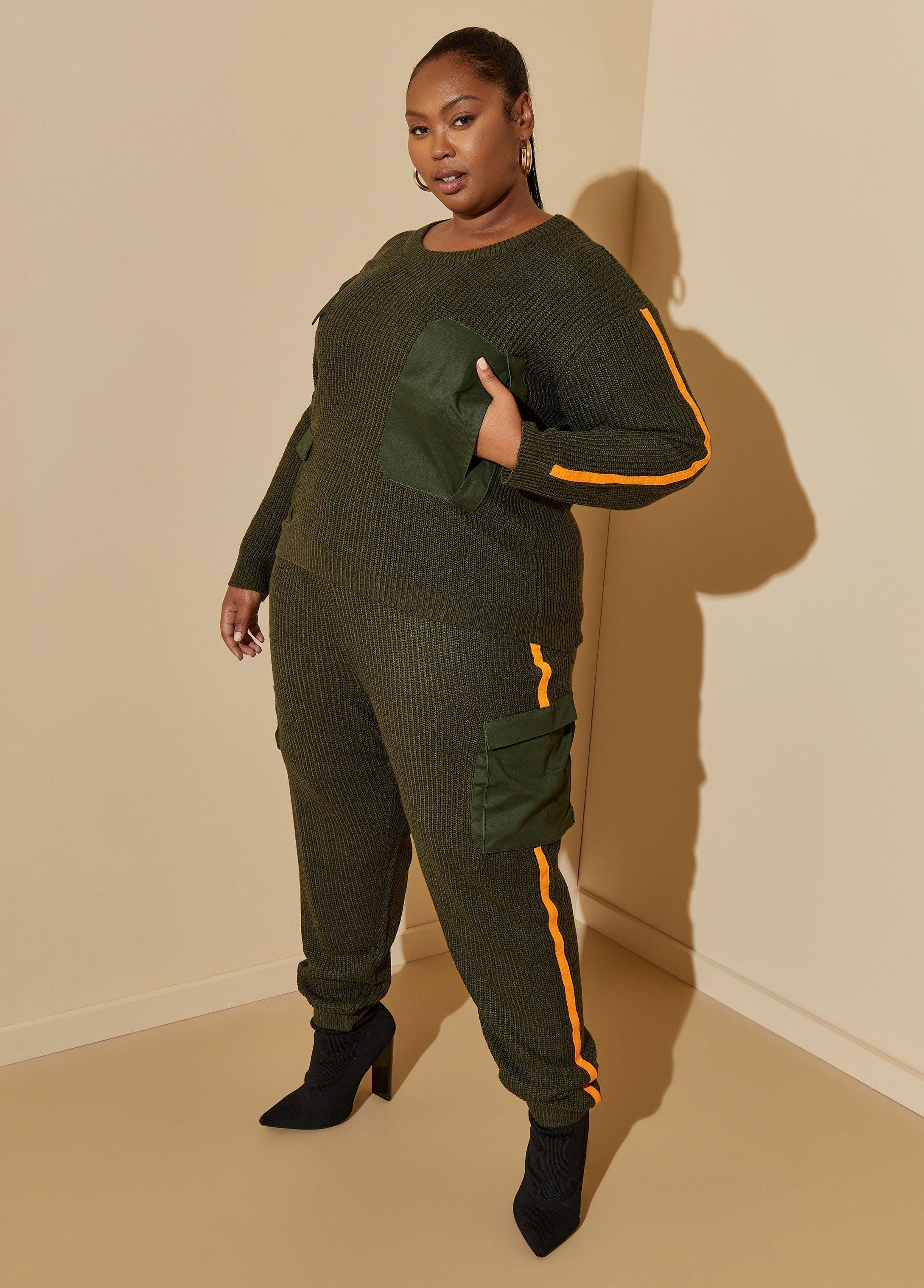 Ribbed Cargo Sweater Product Image