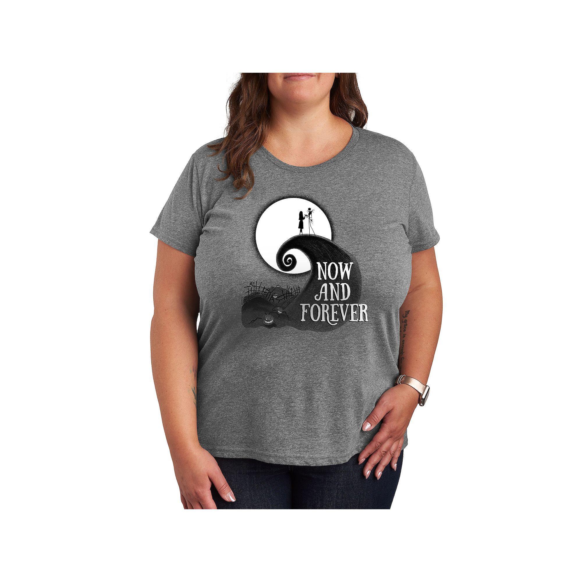 Disney / Pixars Toy Story Plus Pepperoni To My Pizza Graphic Tee, Womens Grey Gray Product Image