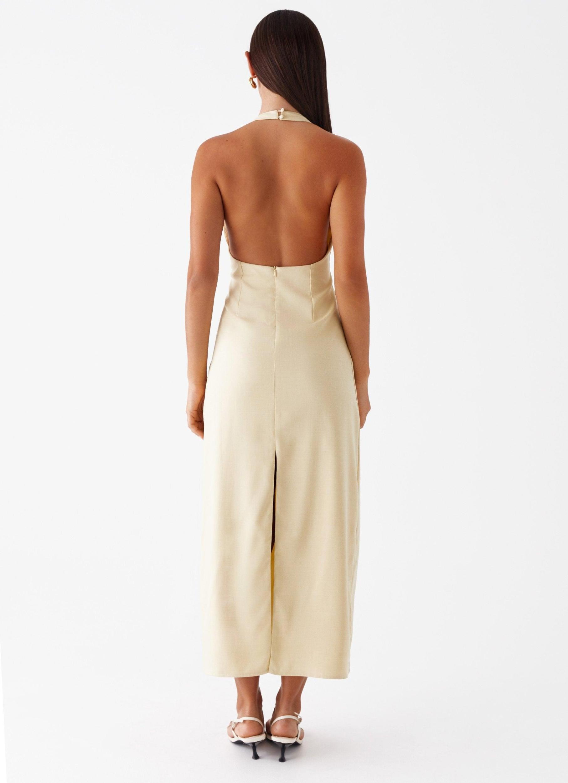 Anita Maxi Dress - Yellow Girls Product Image