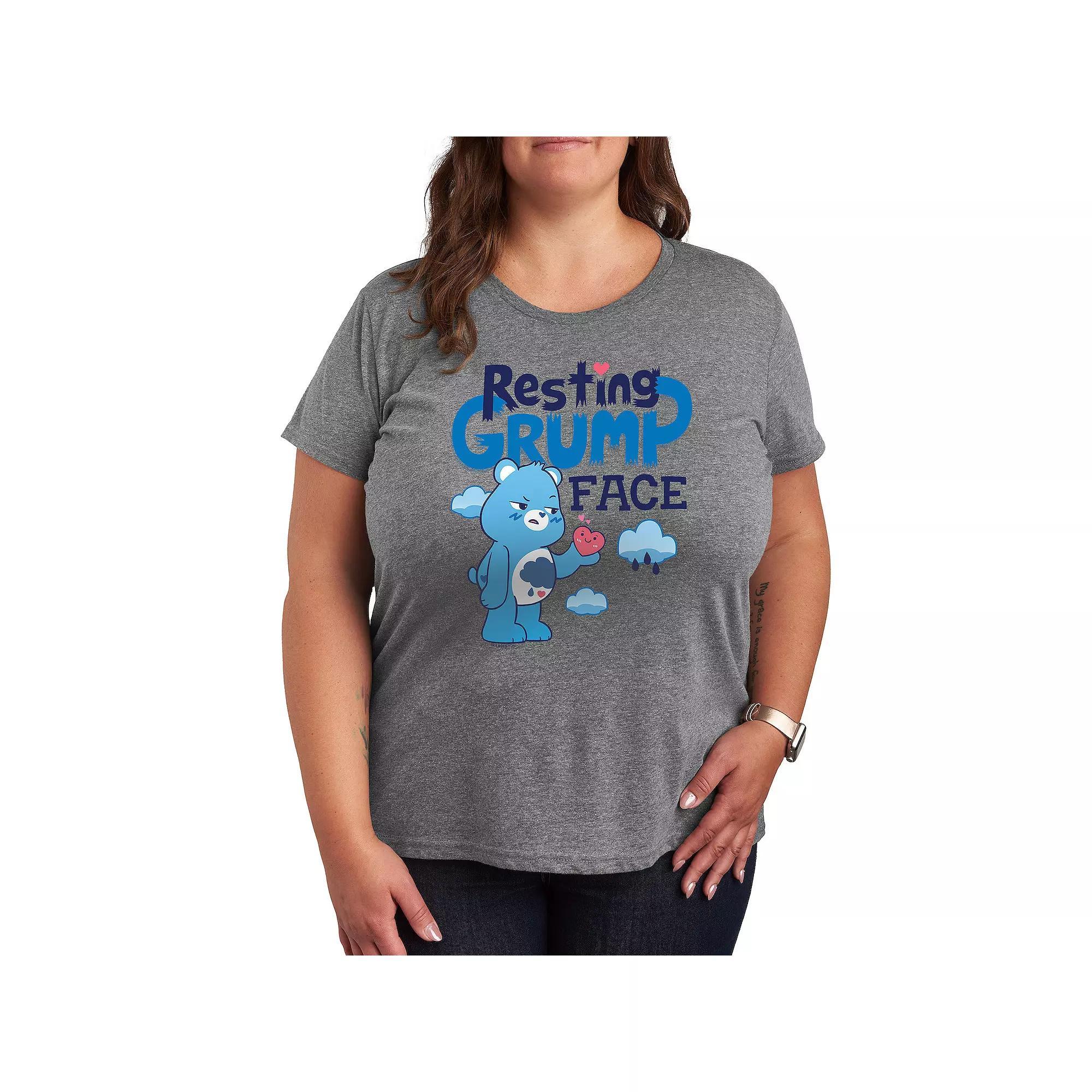 Disneys Winnie The Pooh Plus Bother Graphic Tee, Womens Grey Gray Product Image