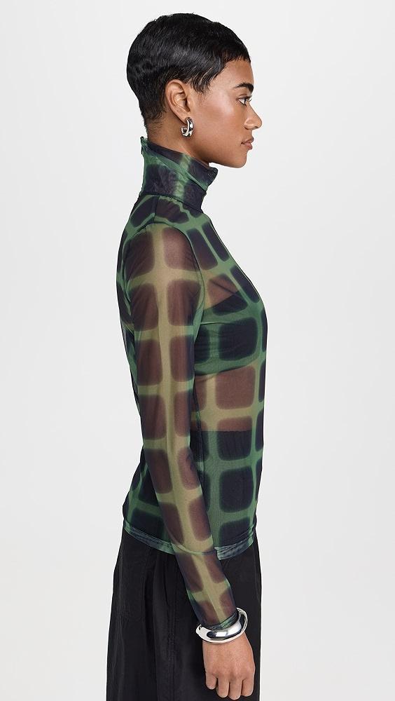 PH5 Sulley Plaid Turtleneck Top | Shopbop Product Image