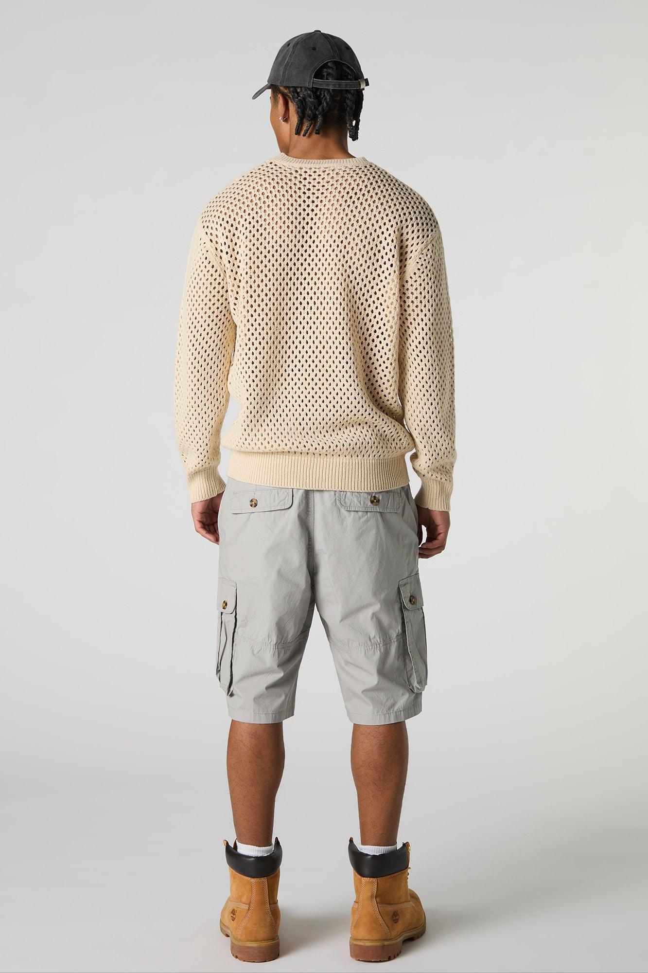 Button Pocket Longline Cargo Short Male Product Image
