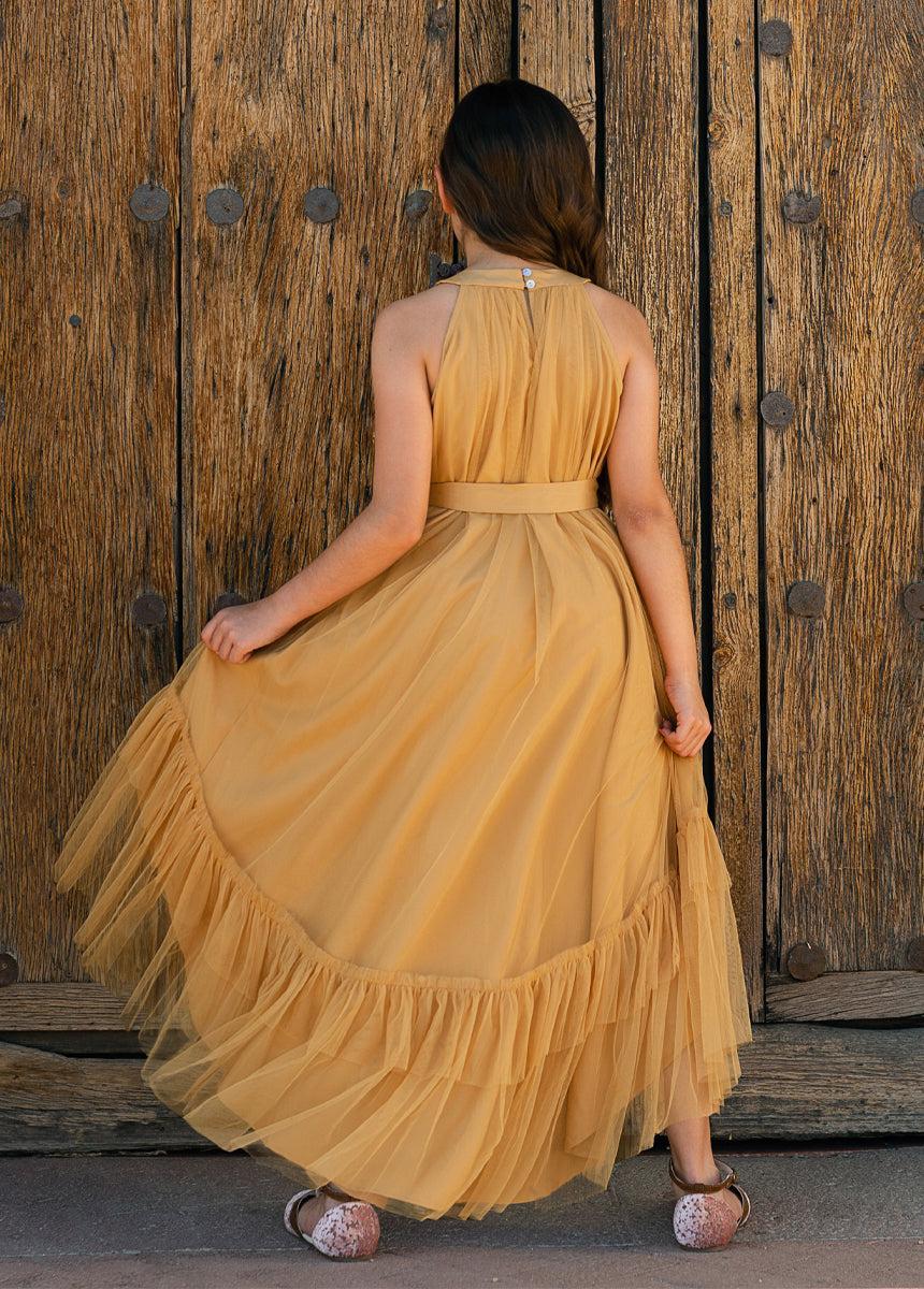Calliana Belt in Shell/Tan Girls Product Image