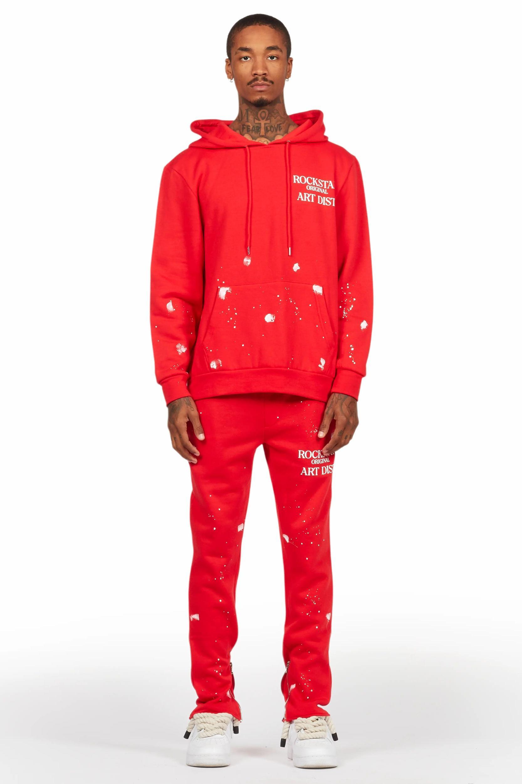 Raffer Red 2.0 Slim Fit Track Set Male Product Image