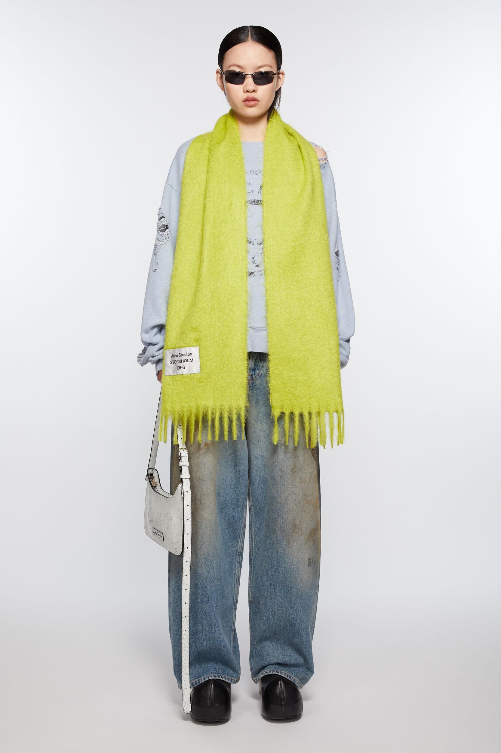 Fringe alpaca scarf Product Image