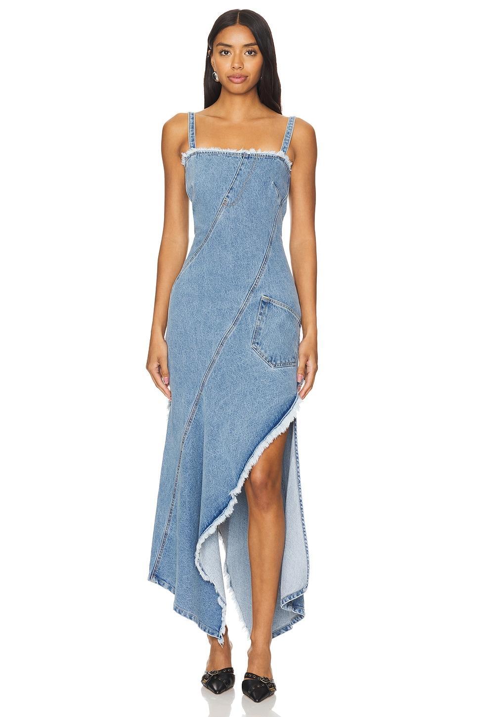 Twisted Denim Dress Monse Product Image