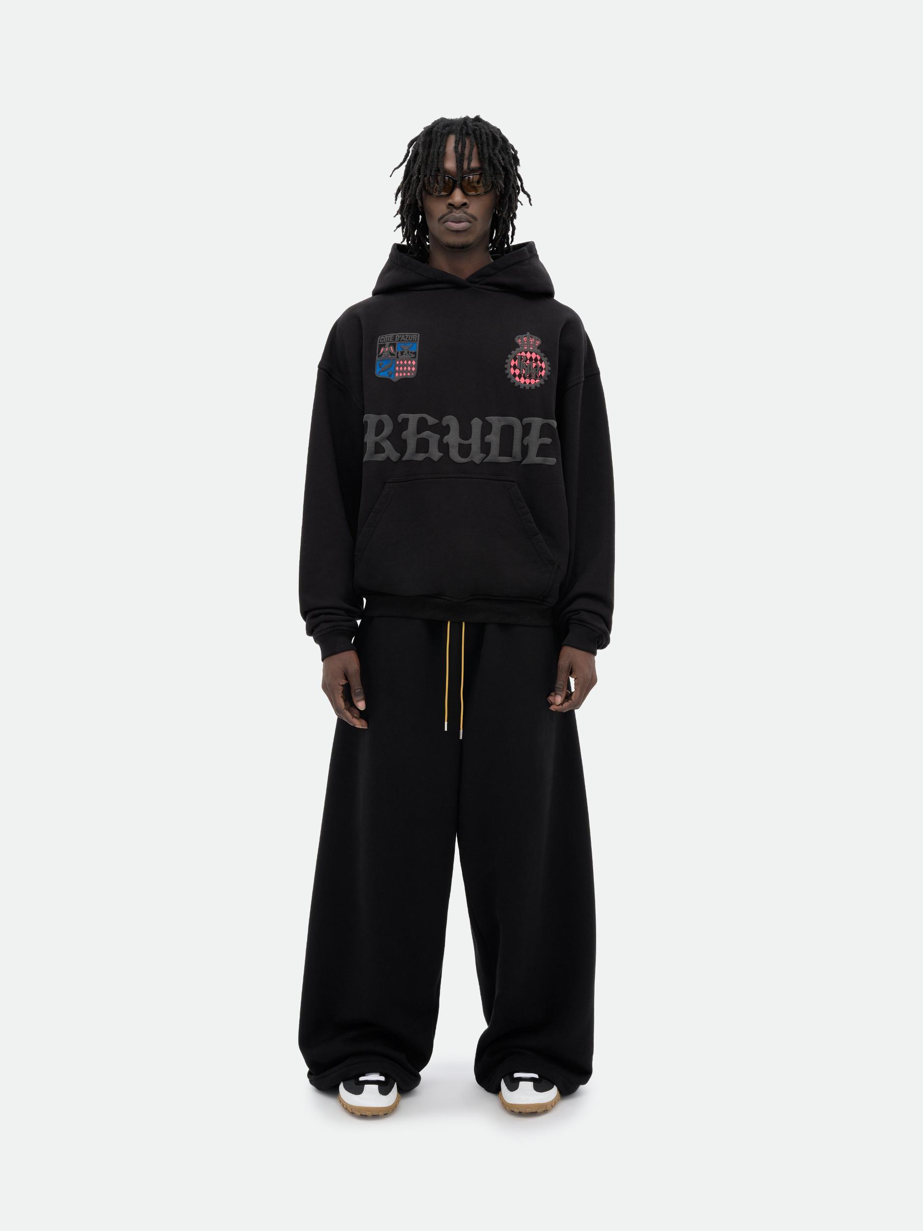RHUDE COTE D'AZUR CREST OVERSIZED HOODIE Male Product Image