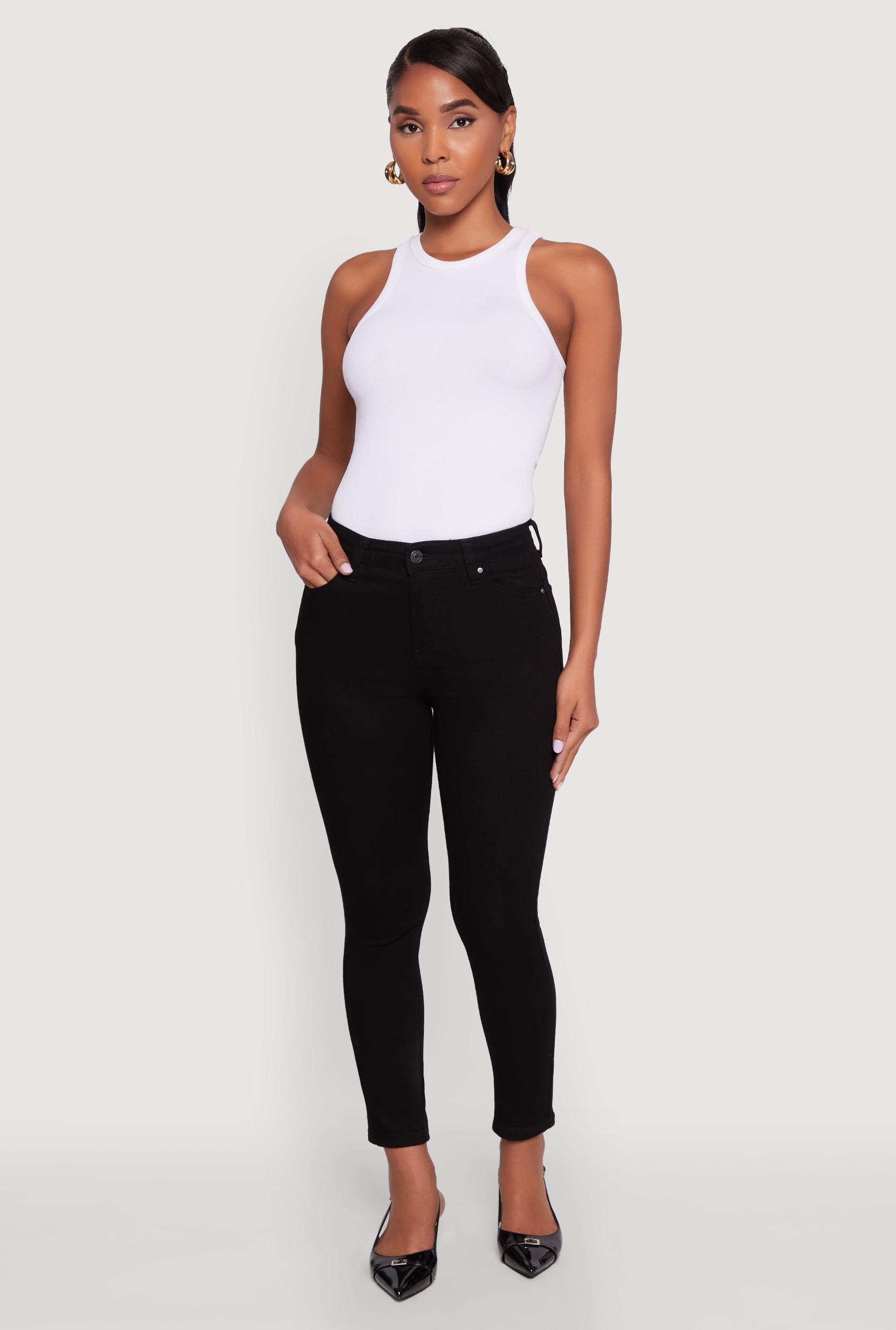 Womens WAX Whiskered Cropped Skinny Jeans Product Image