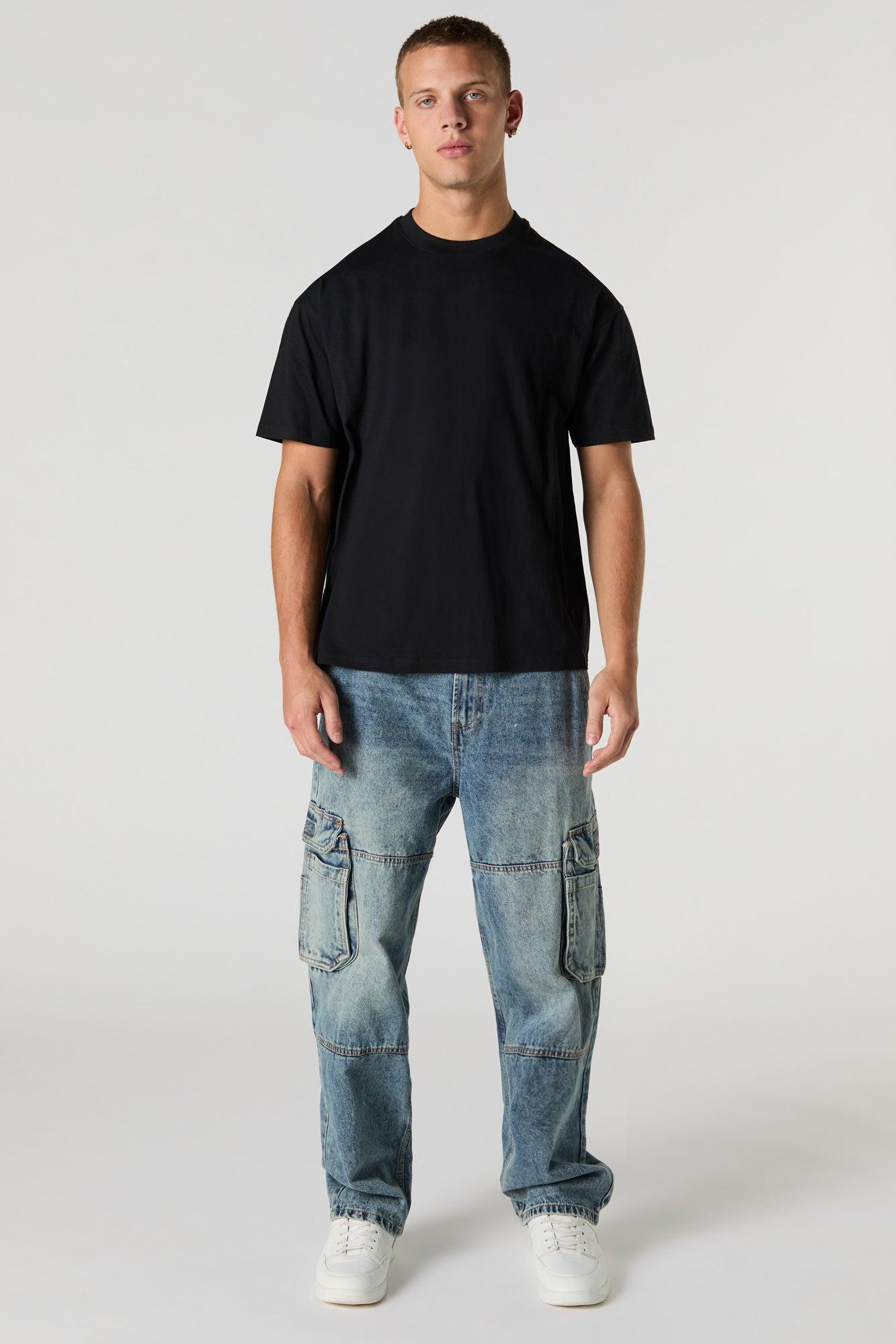Solid Relaxed T-Shirt Male Product Image
