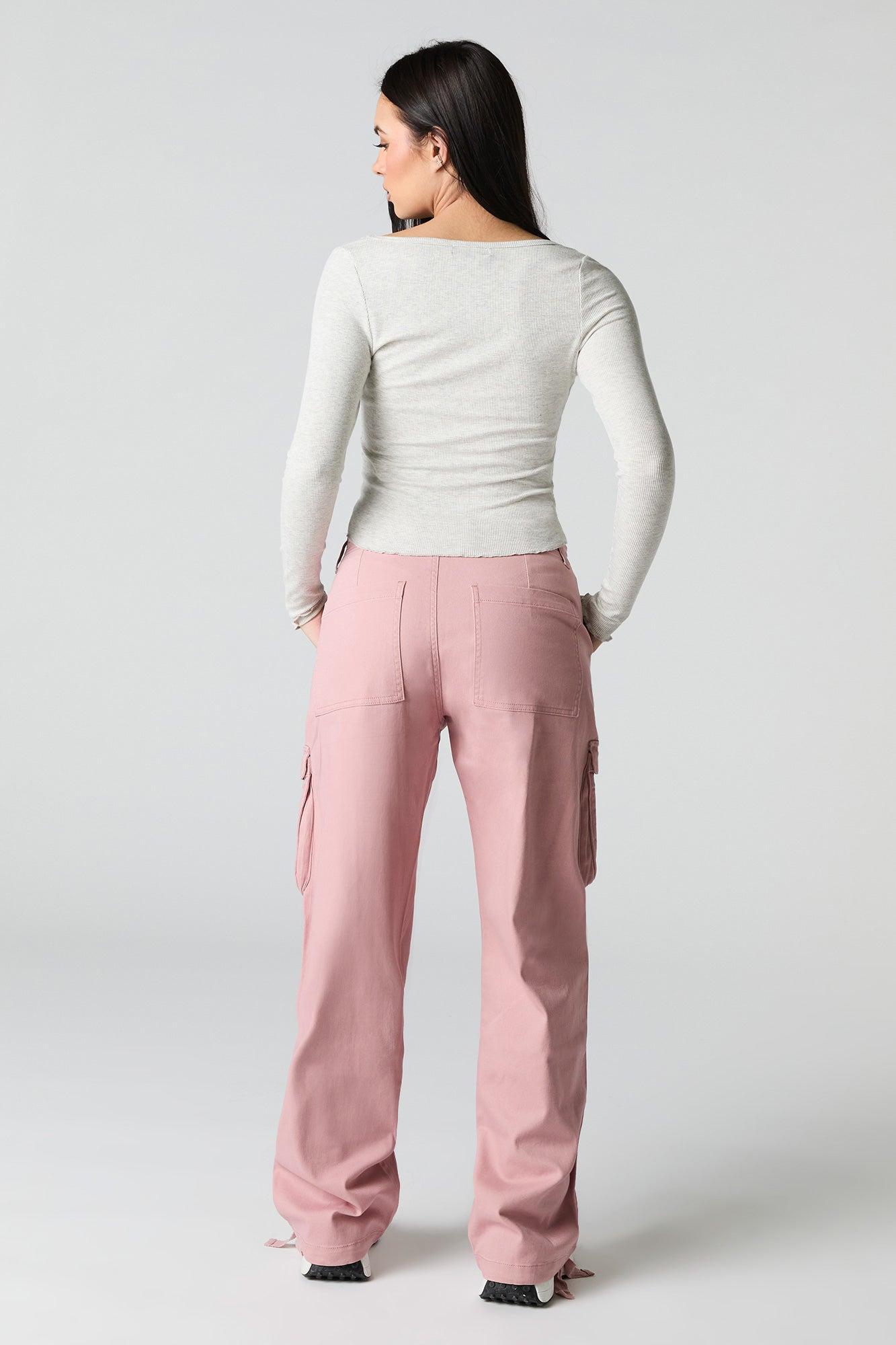 Drawstring Waist Cargo Pant Female Product Image
